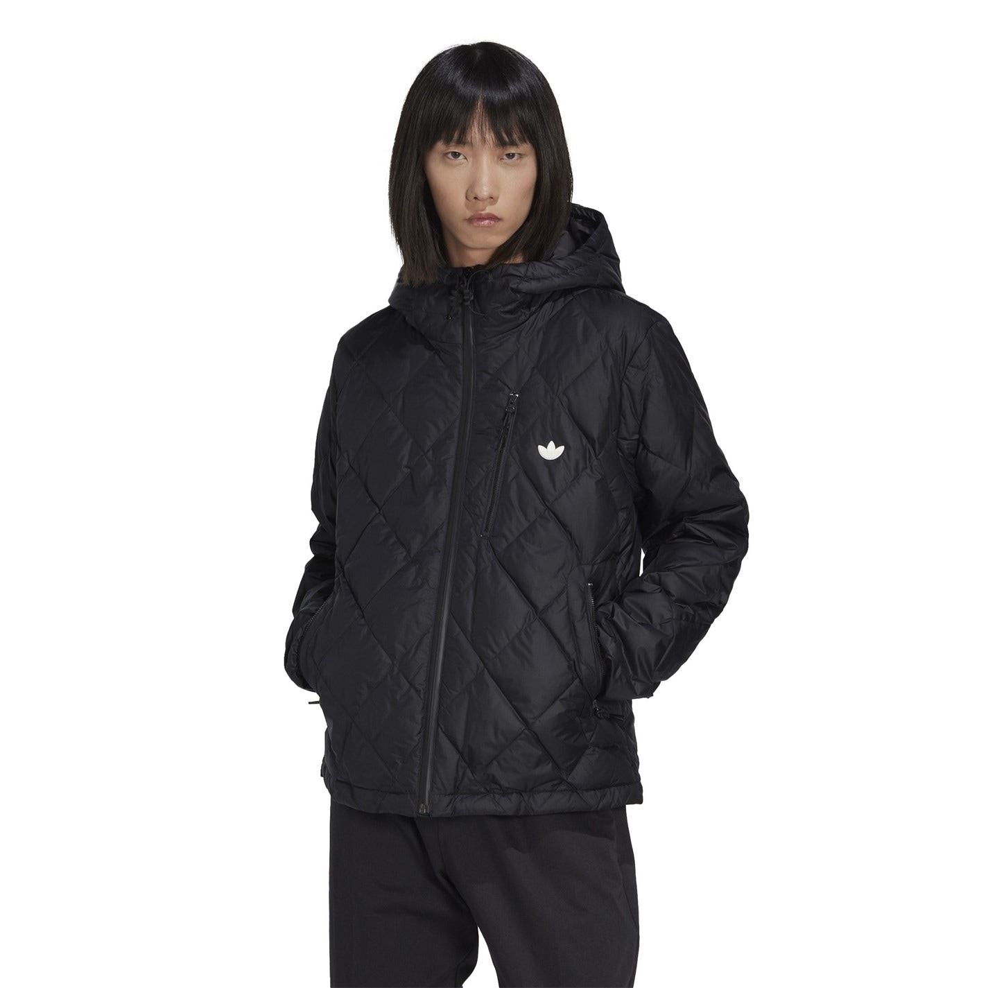 adidas Originals Hooded Regular Fit Down Jacket