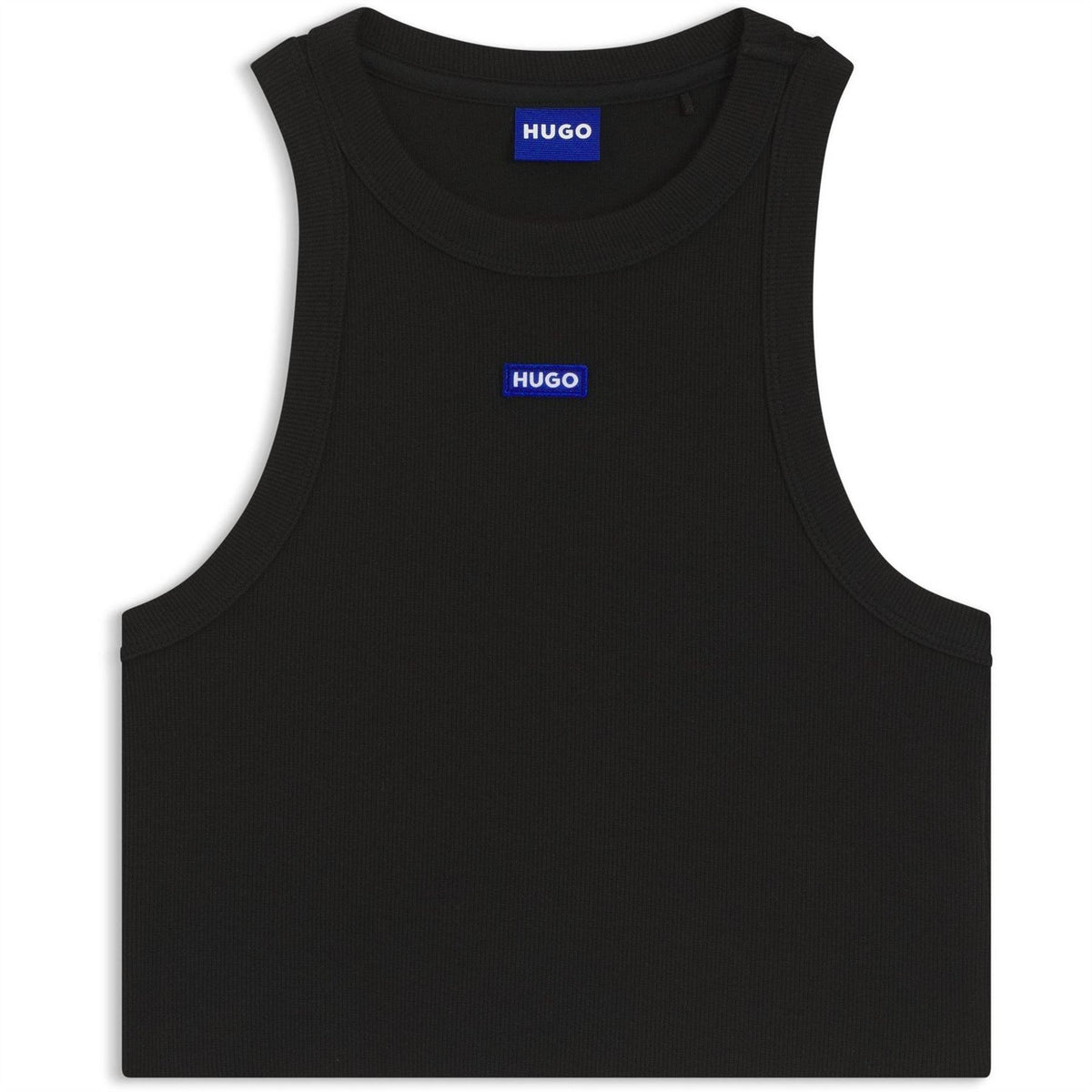Hugo Baby Crew Neck Sleeveless Slim Fit Tank