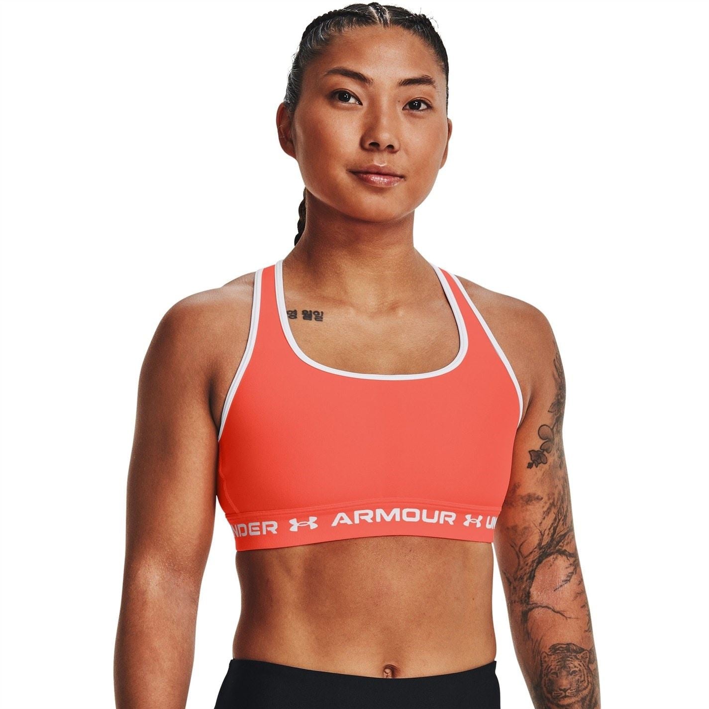Under Armour Womens Armour Medium Support Crossbodyack Bra