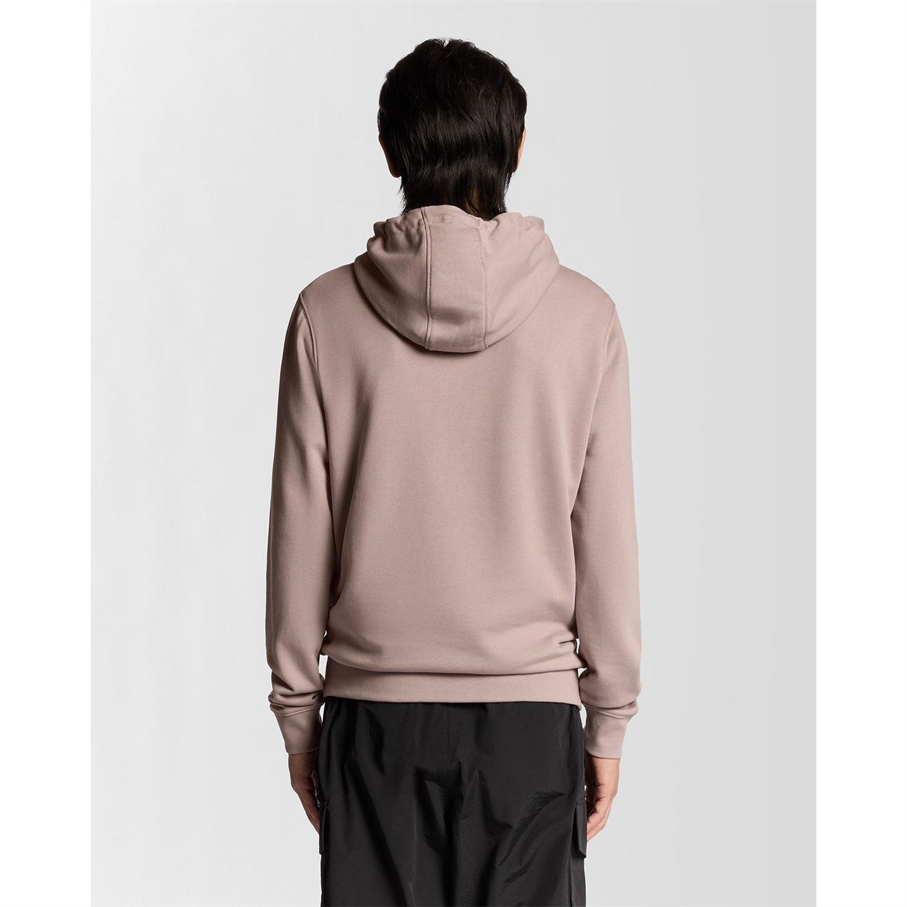 Lyle and Scott Embroidered Hooded Neck Long Sleeve Sweatshirt