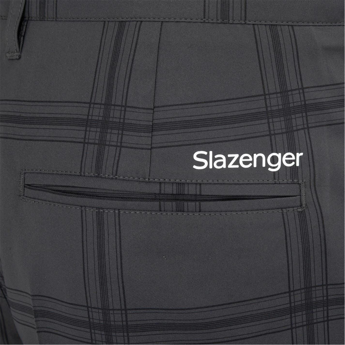 Slazenger Mens Check Golf Trousers