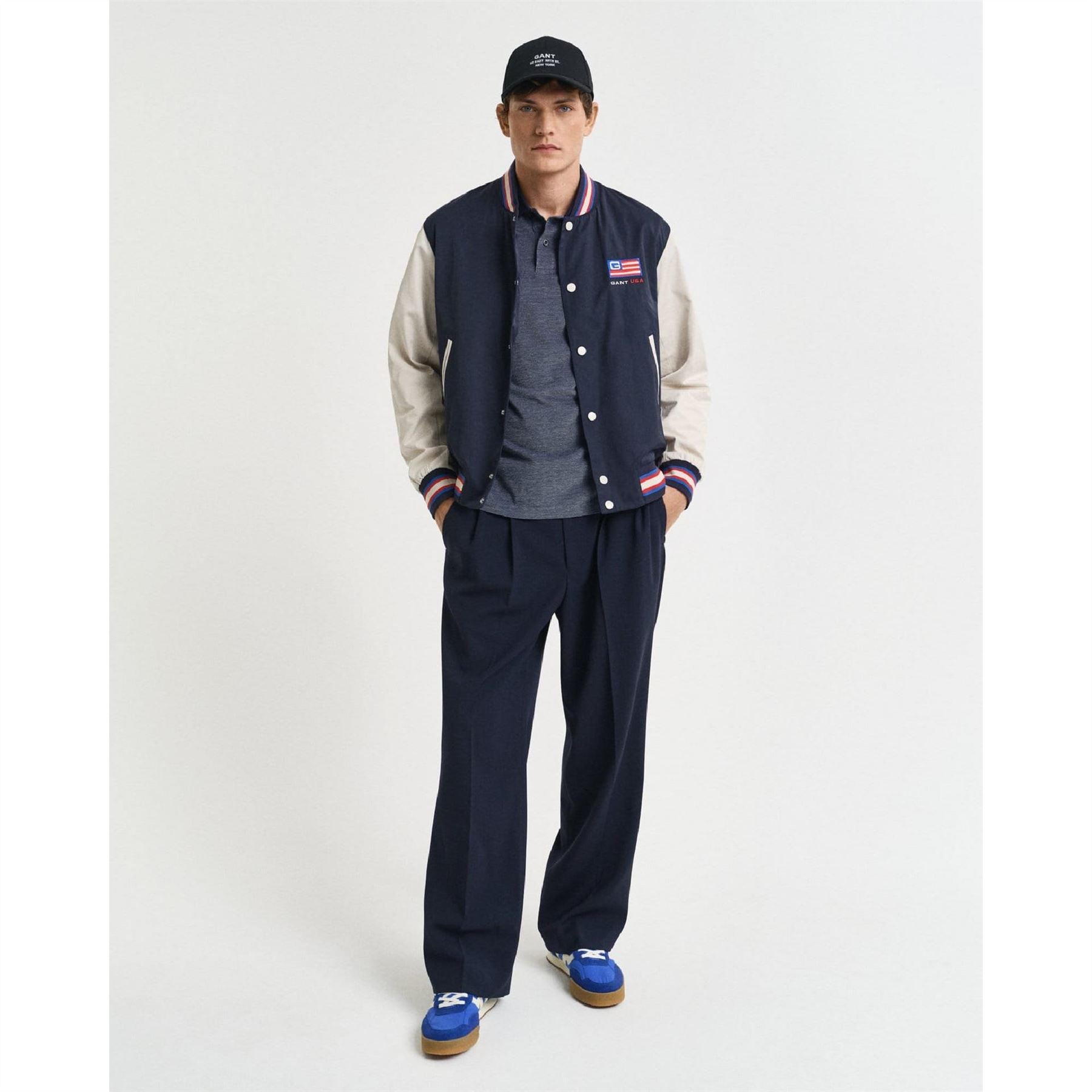 Gant 4-Colour Oxford Piqué Polo Shirt