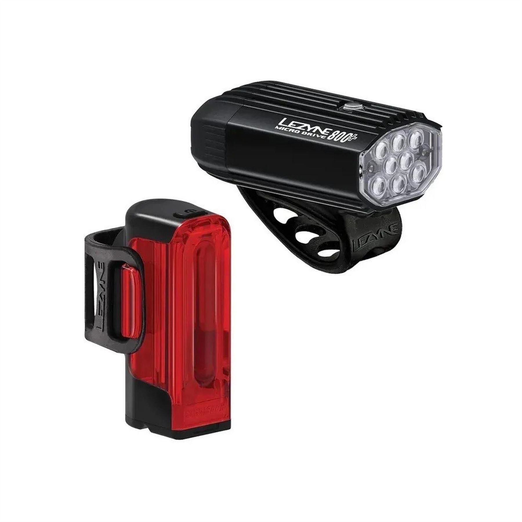Lezyne Micro Drive 800+ Strip Drive 300+ Led Light Set