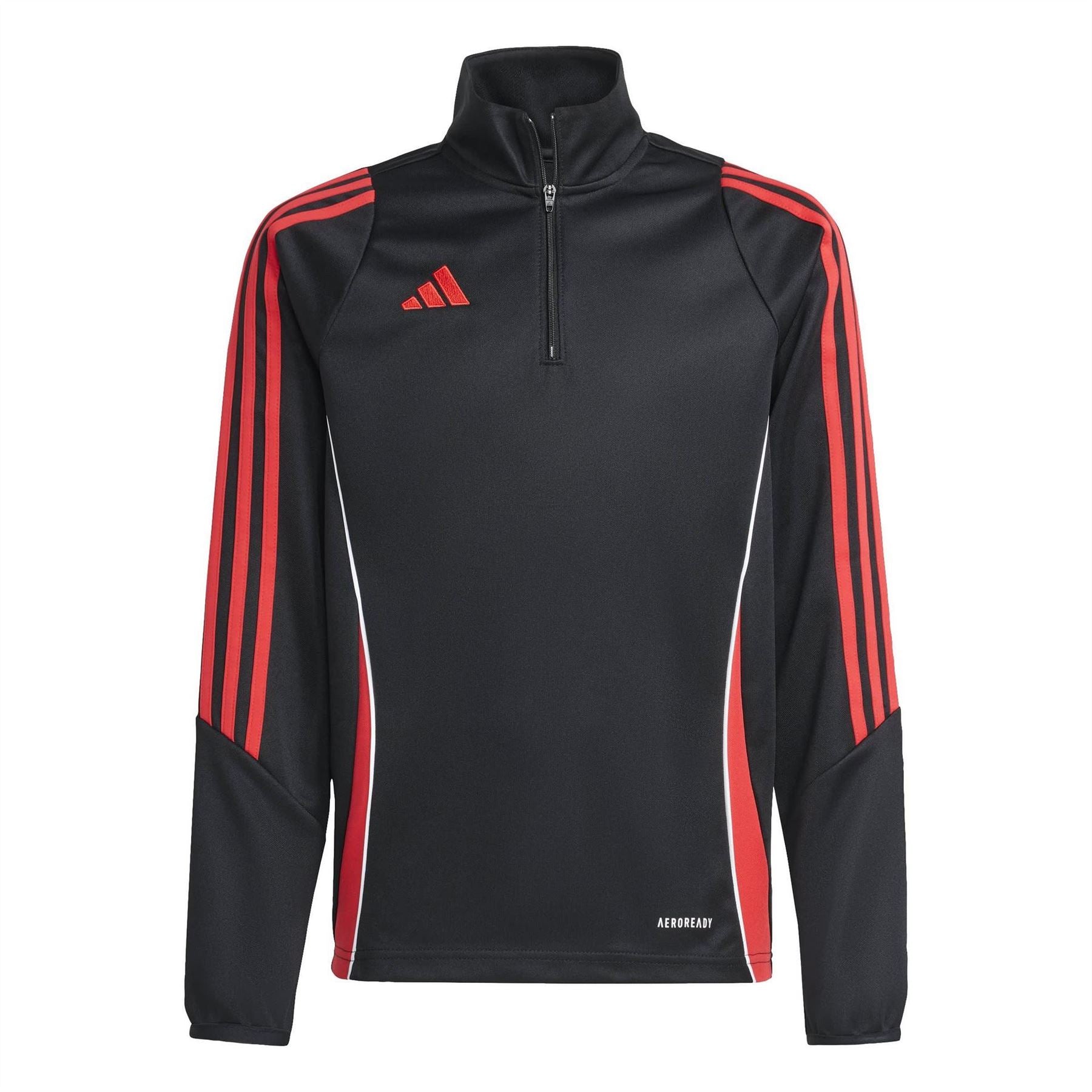 adidas Tiro24 Three Bar Logo Funnel Neck Long Sleeve Jersey