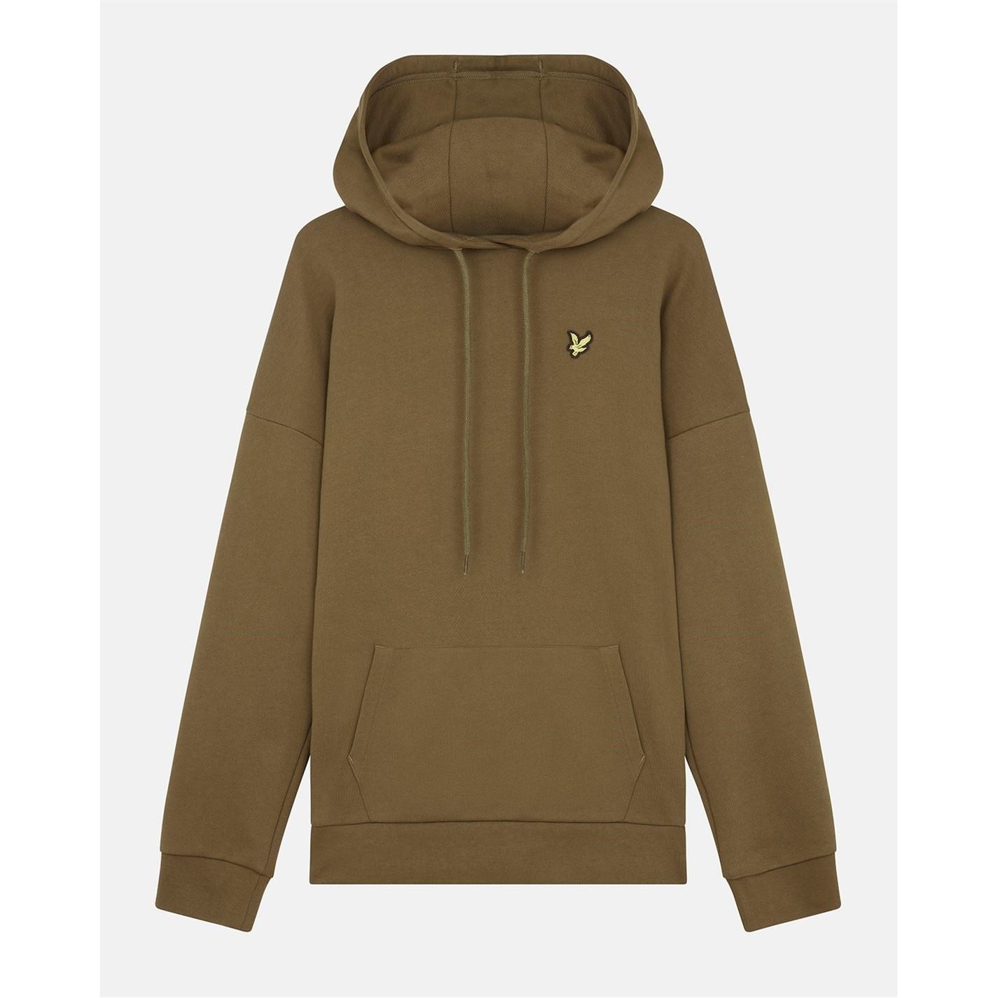 Lyle and Scott Ribbed High Neck Cropped Top With Knitted Sleeves
