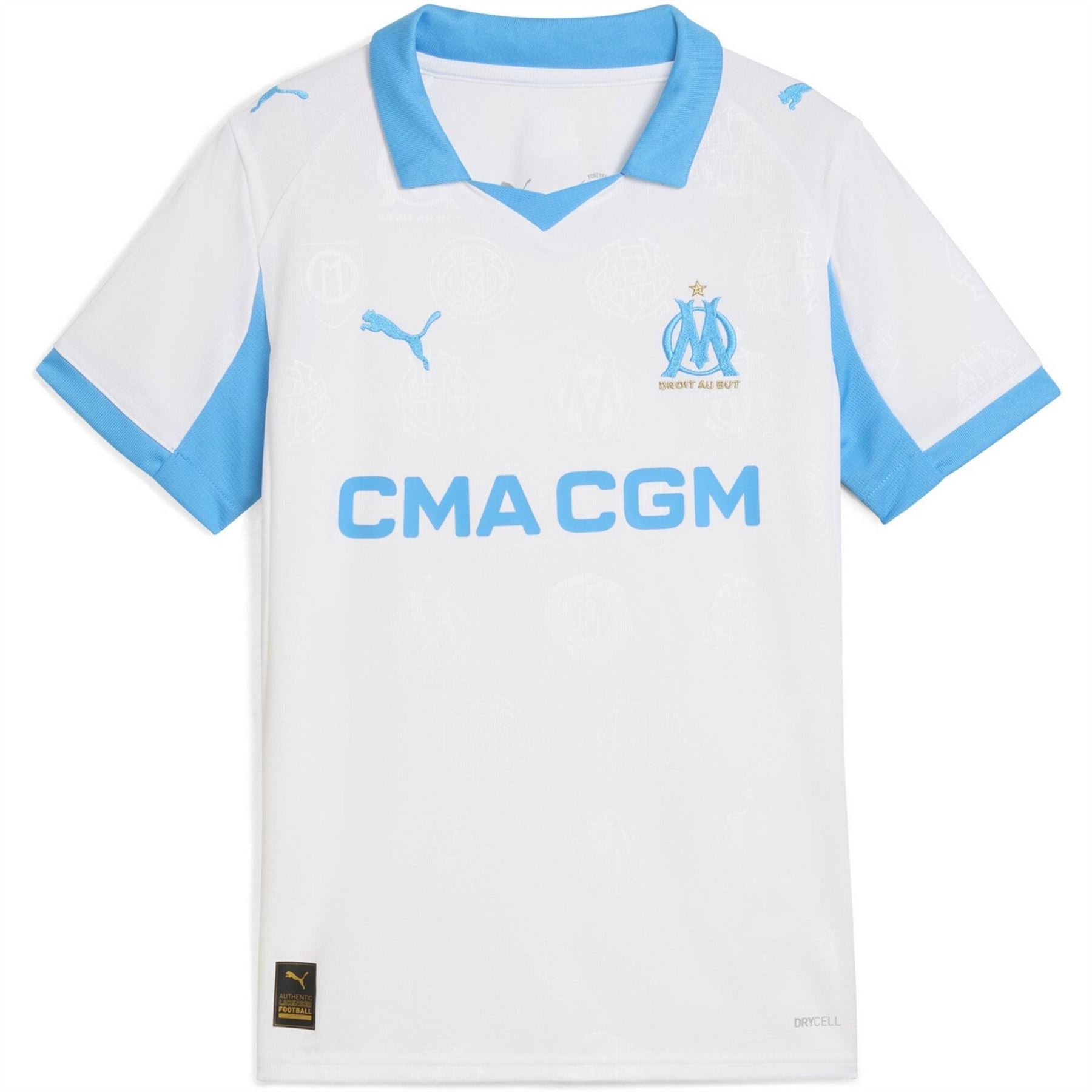 Puma Olympique Marseille Home Shirt 2025 2026 Juniors