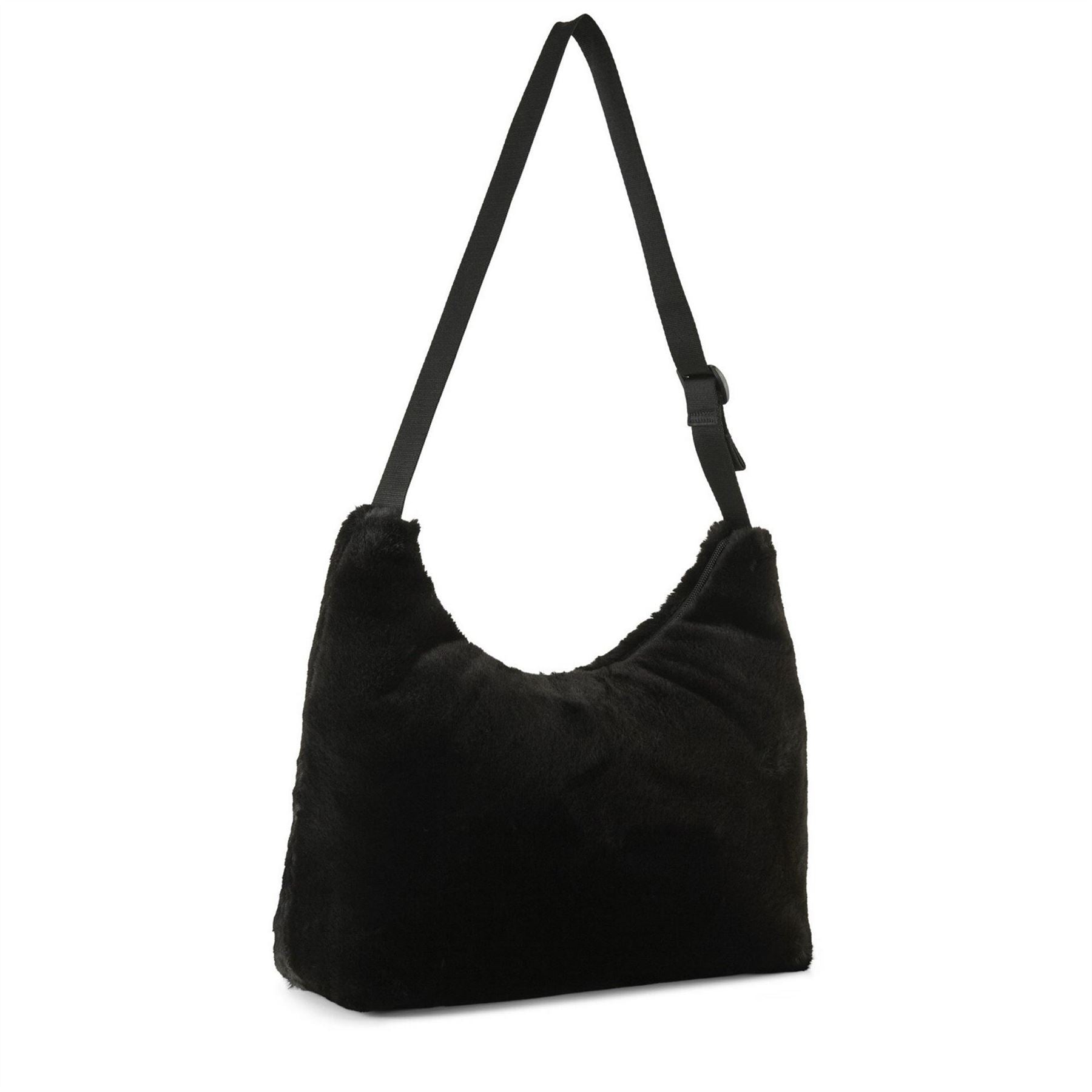 Puma Up Faux Fur Slouchy Hobo Bag