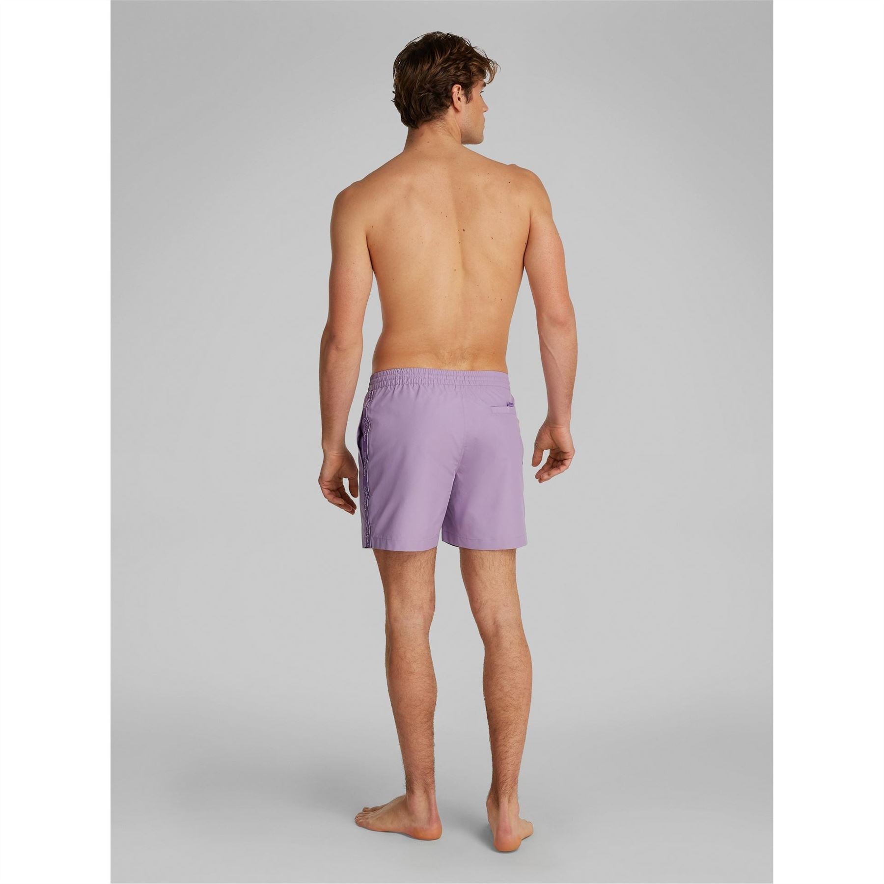 Calvin Klein Mens Tape Swim Shorts