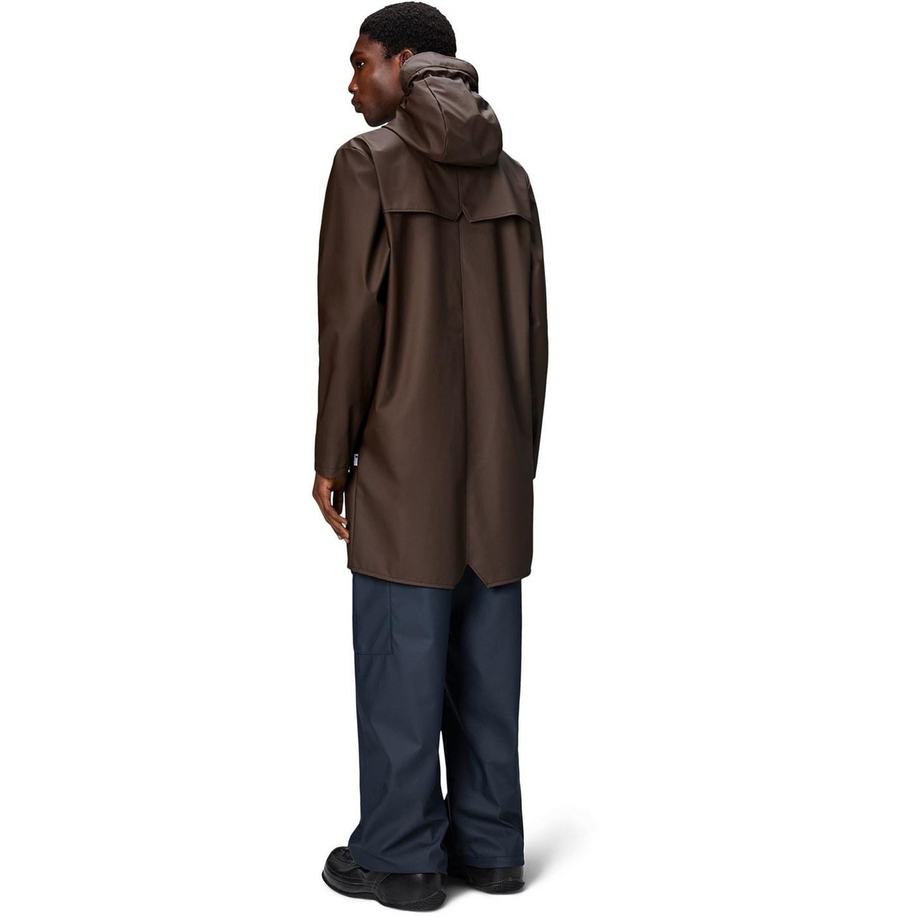 Rains Adults Waterproof Hooded Long Sleeve Rain Anorak