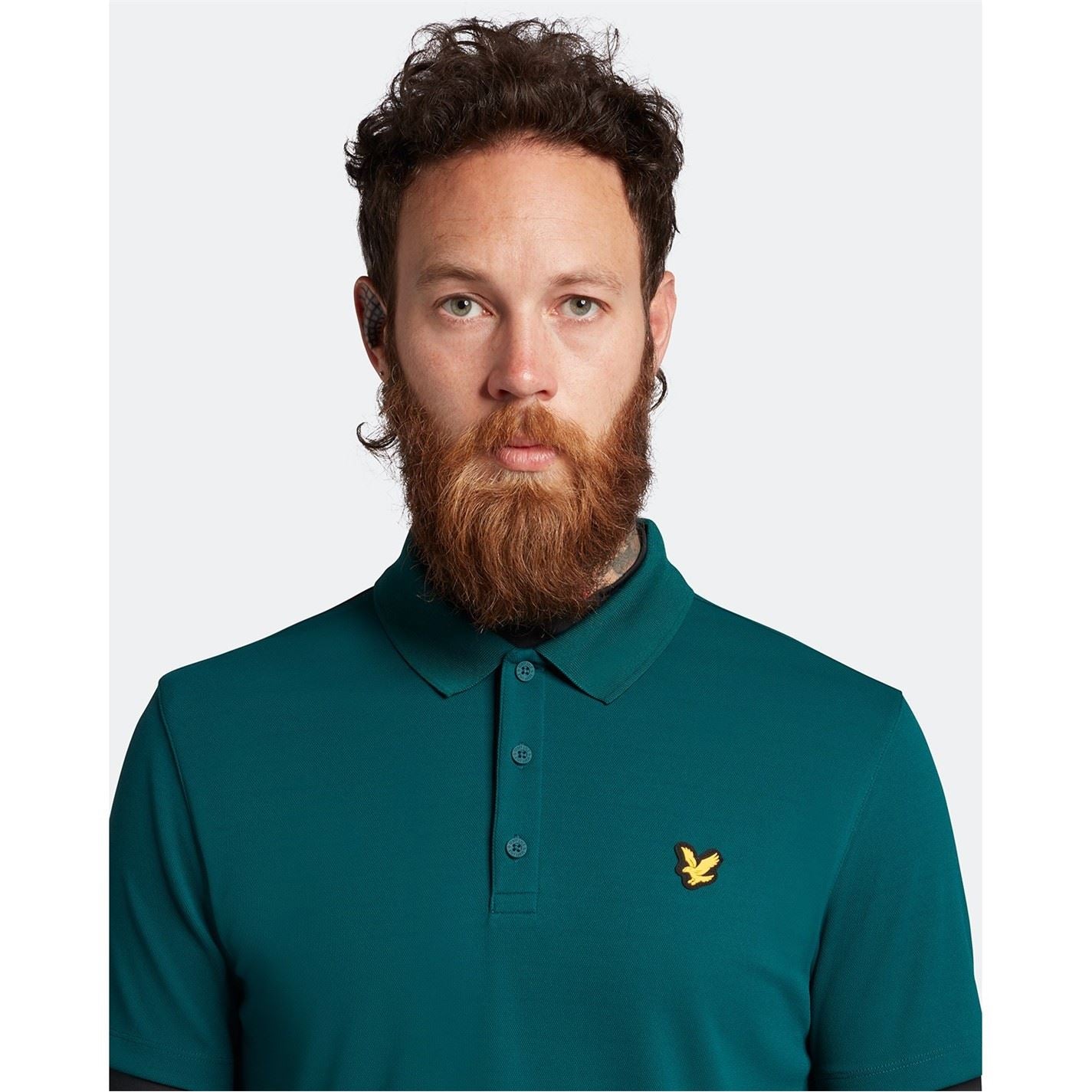 Lyle and Scott Golf Tech Short Sleeve Polo Shirt