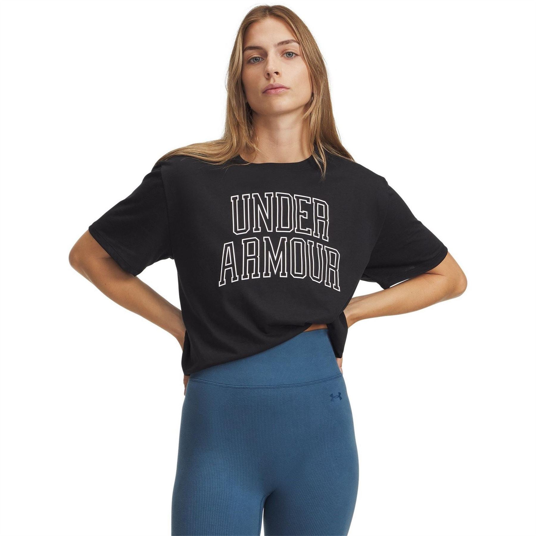 Under Armour Varsity Oversize Fit Lettering T-Shirt