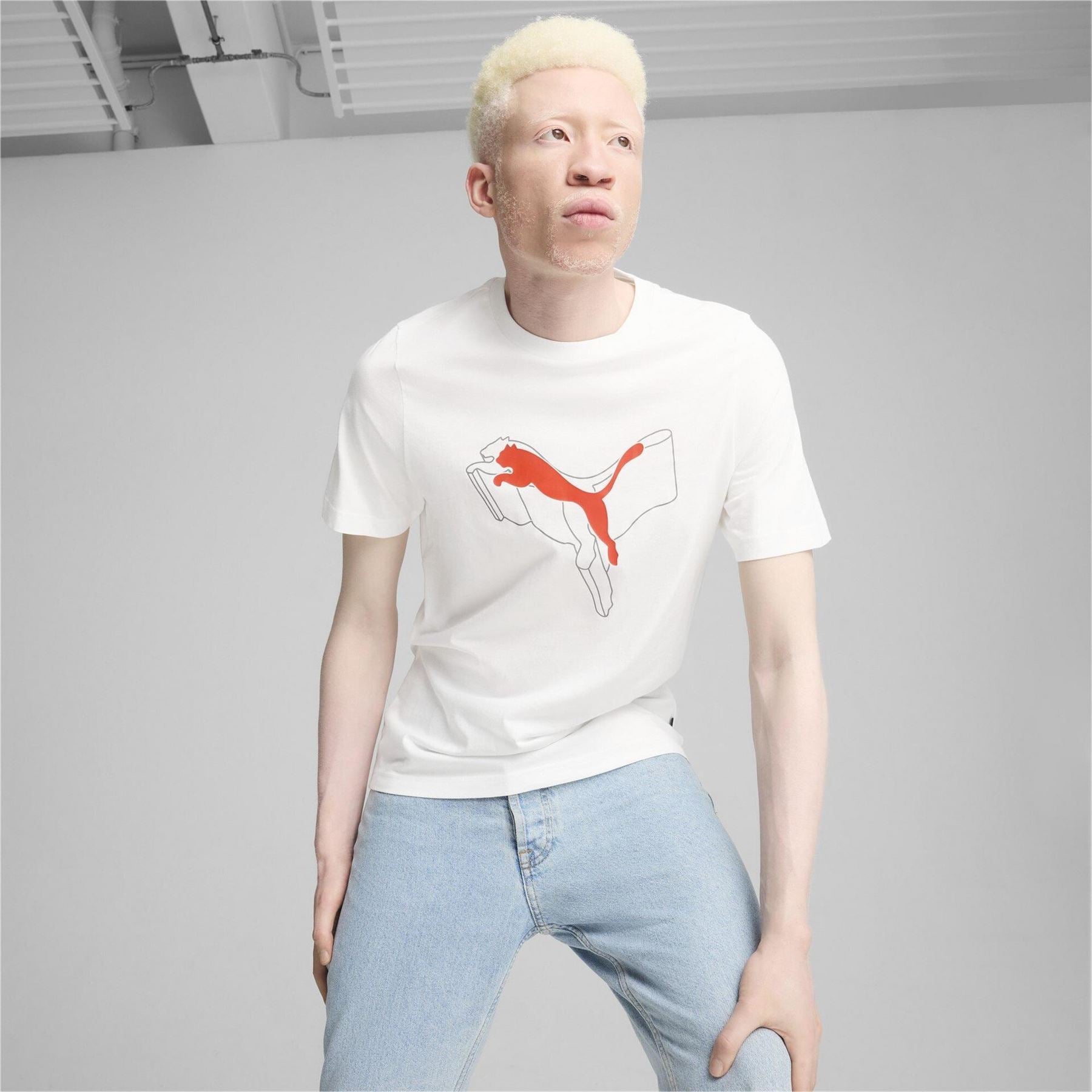 Puma Logo Regular Fit T-Shirt
