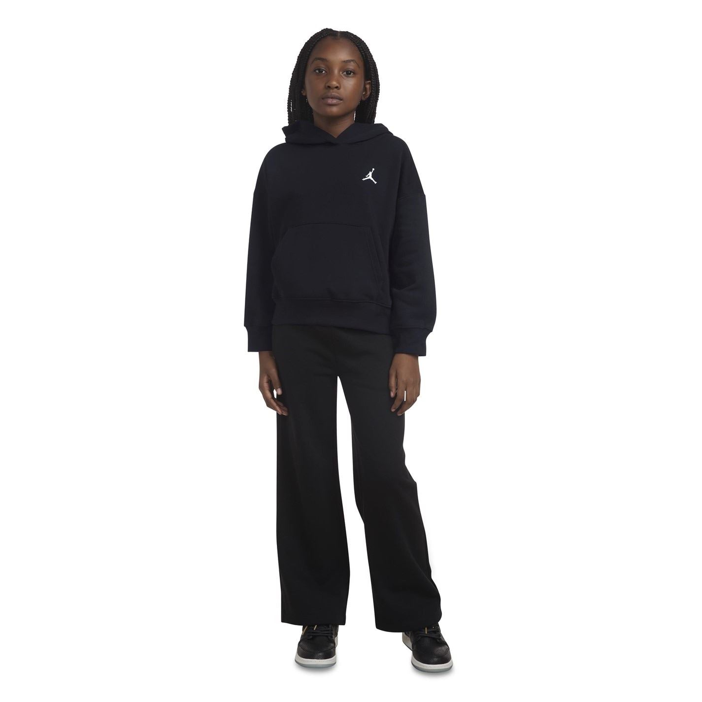 Air Jordan Cropped Hooded Sweatshirt