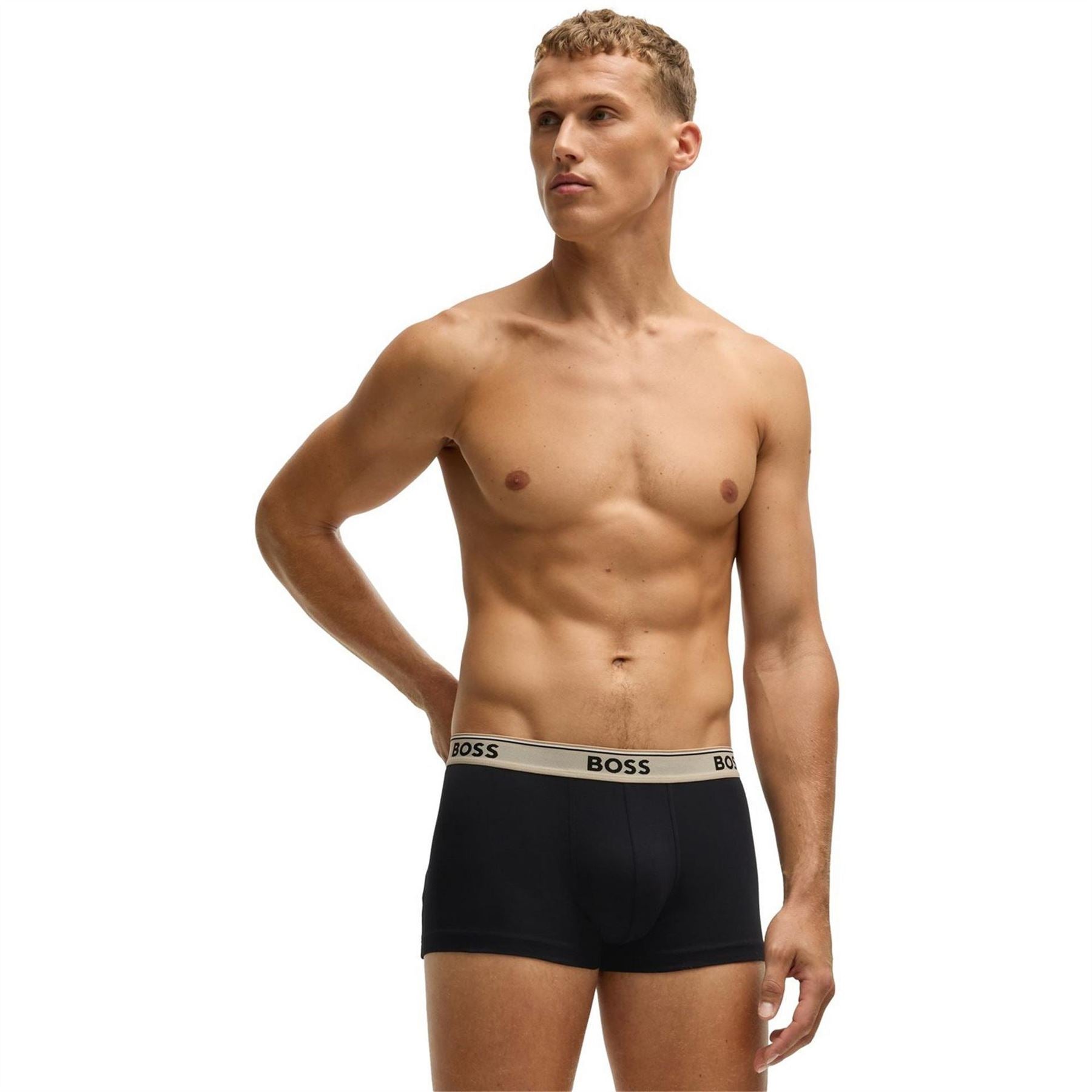 Boss BOSS Bodywear 3 Pack Boxer Shorts with Logo Detail