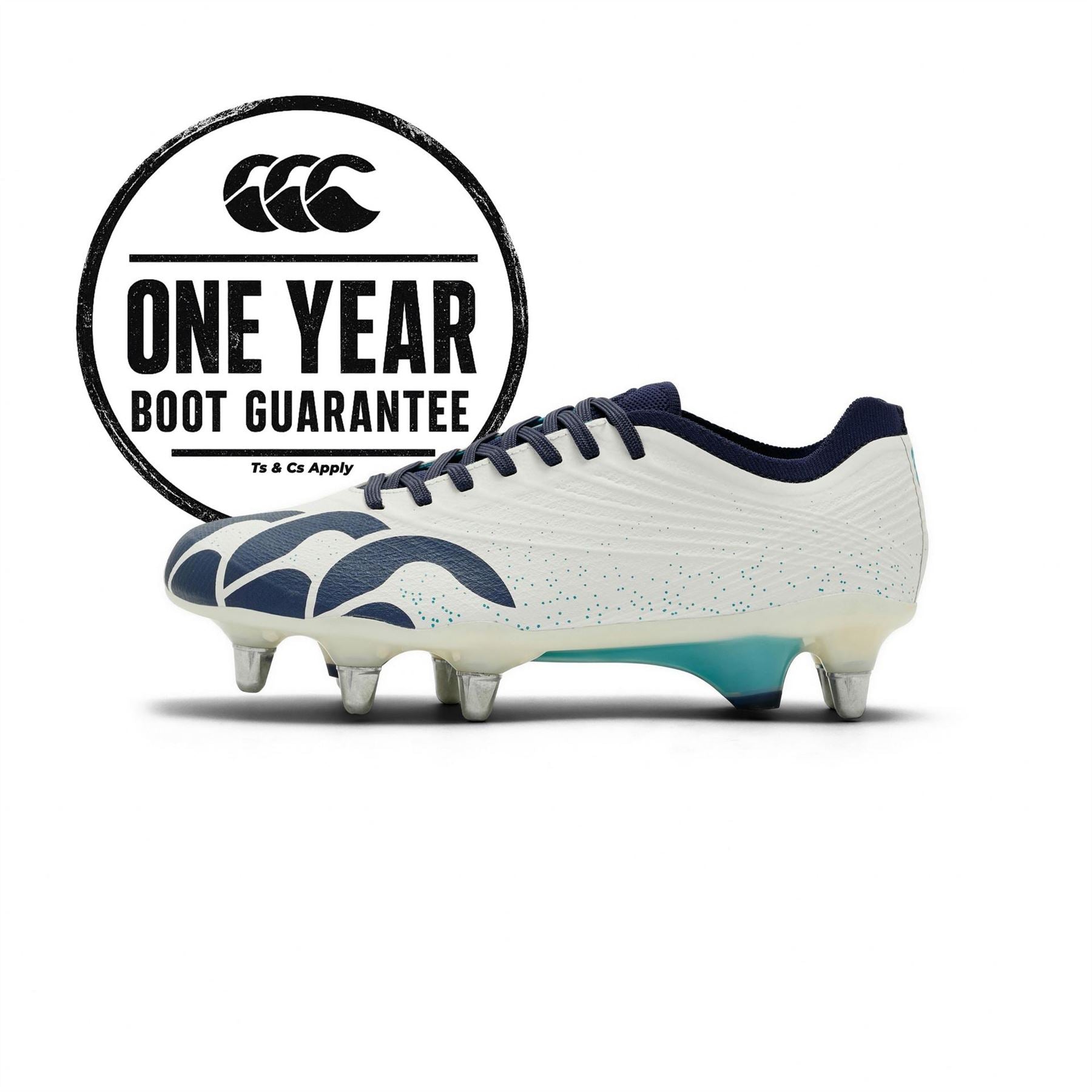 Canterbury Mens Stampede Groundbreak Elite Soft Ground Rugby Boots