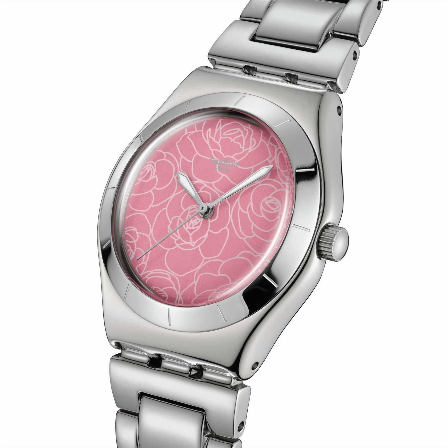Swatch Adults Petal Charm Analogue Quartz Watch