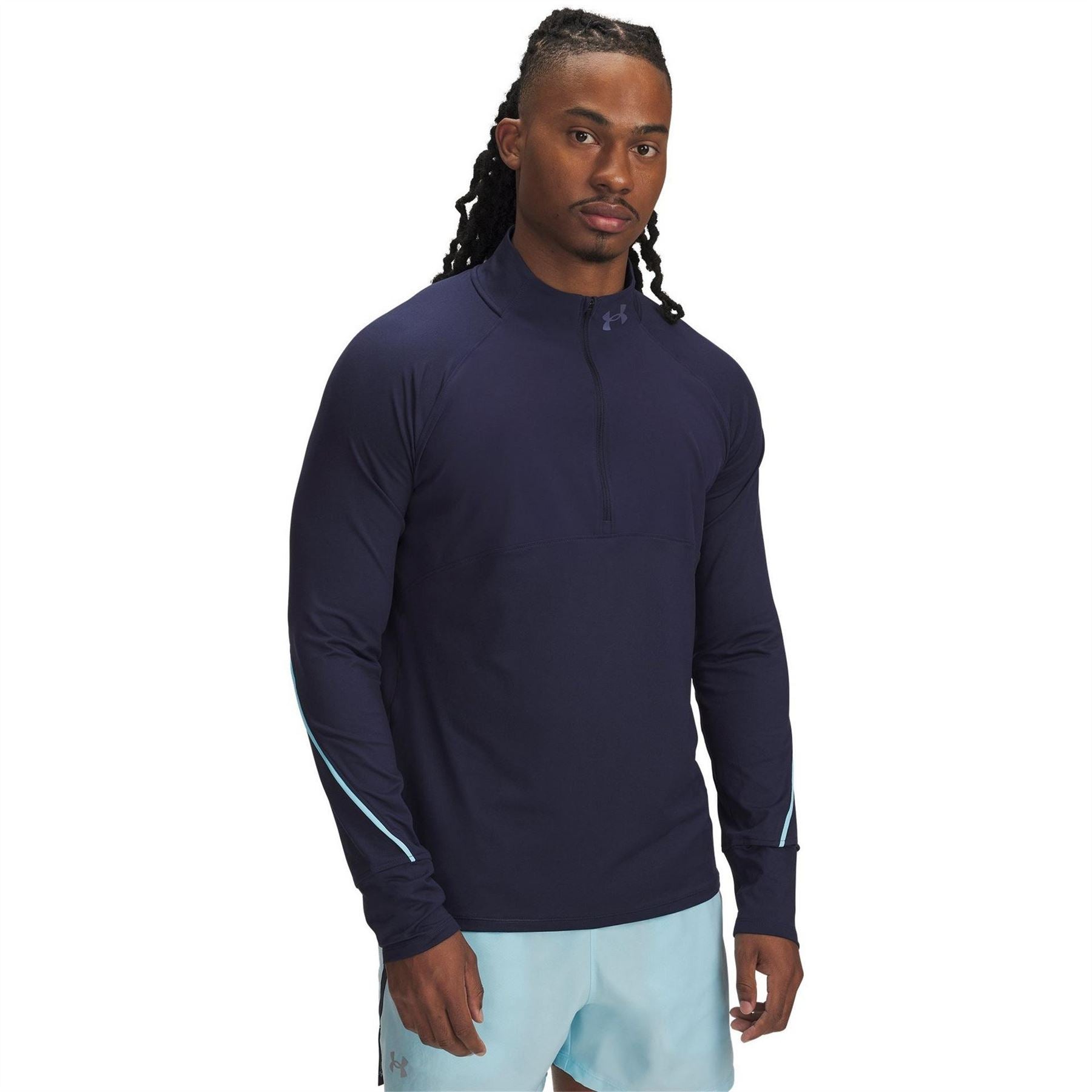 Under Armour Qualifier Zipped Long Sleeve Performance Top