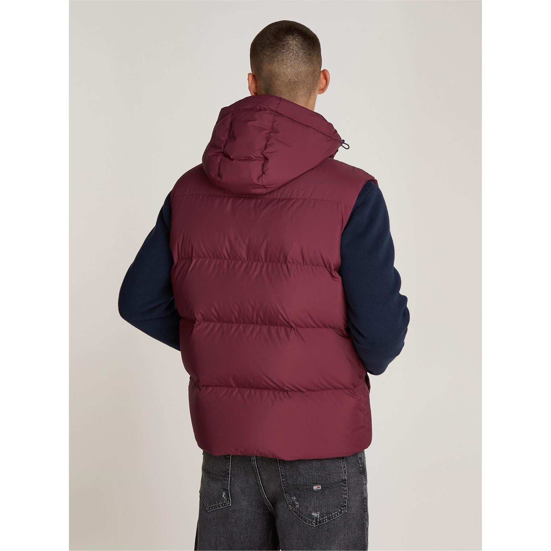 Tommy Jeans Essential Down Hooded Sleeveless Gilet