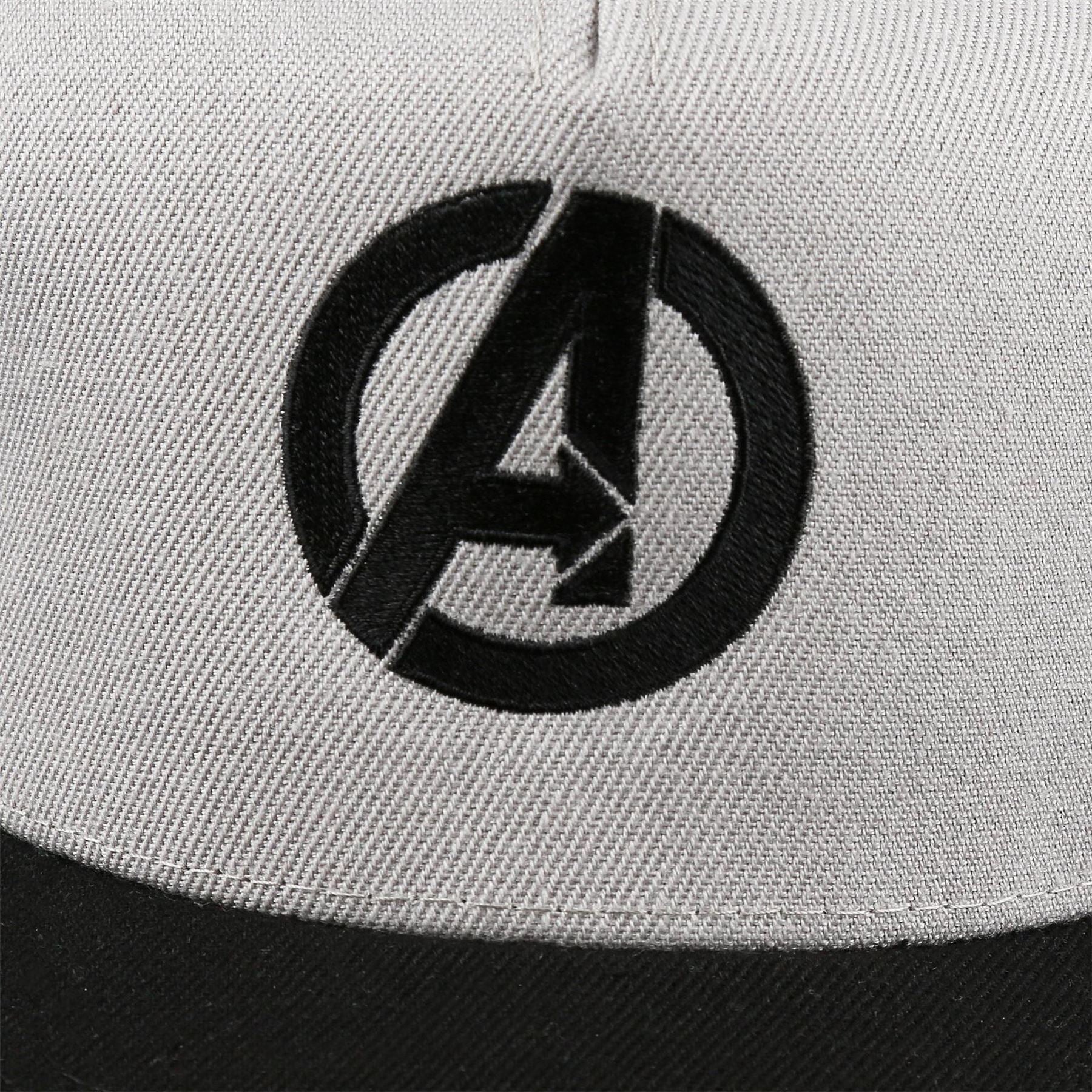 Marvel Logo Embroidered Snapback Cap