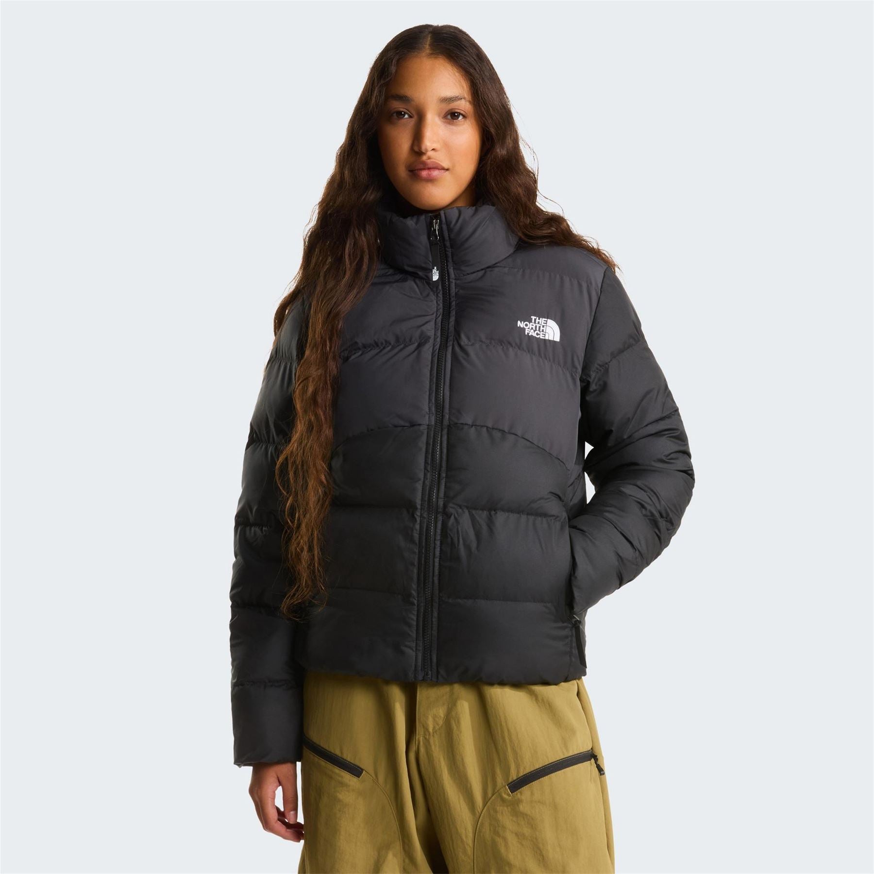 The North Face Saikuru Water and Wind Resistant Oversized Fit Short Puffer Jacket