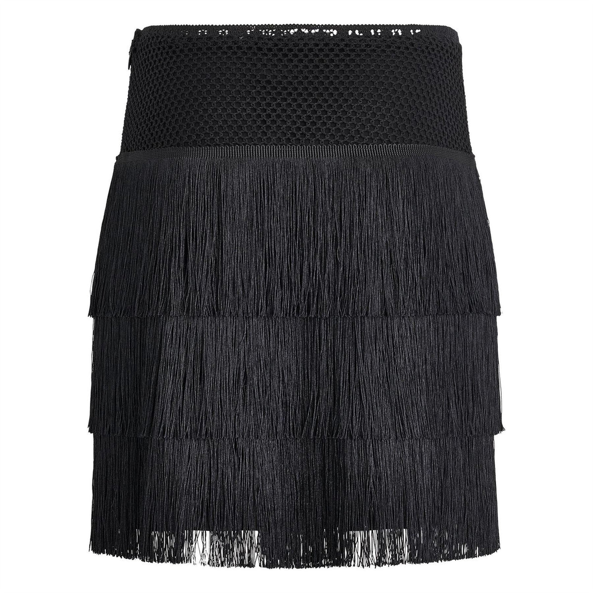 DKNY Fringe Skirt Ld63