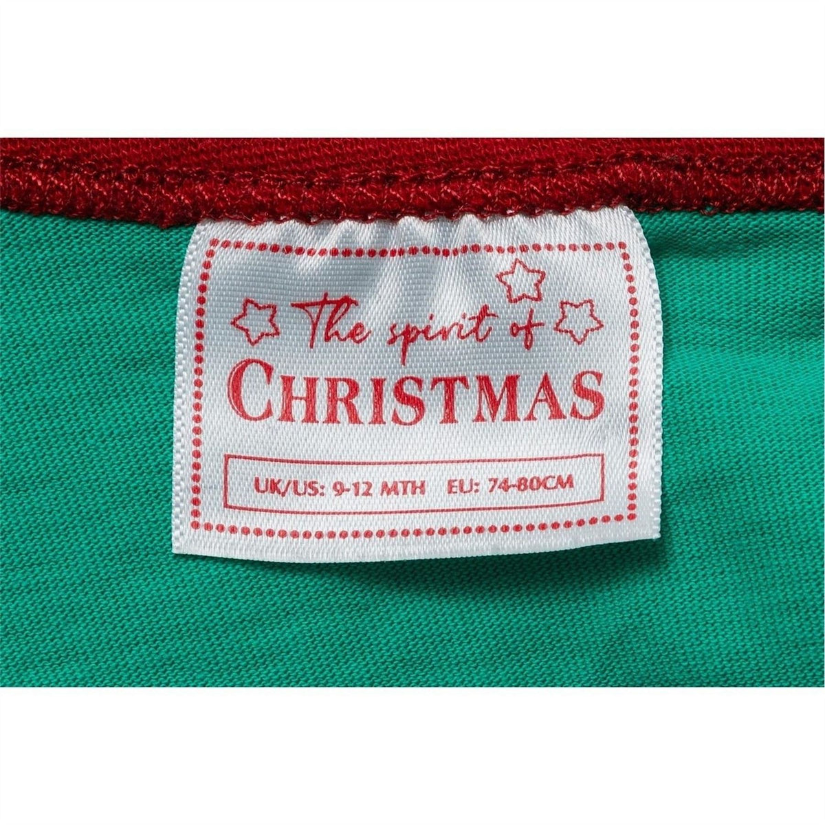 The Spirit Of Christmas Fairisle Xmas Family Cotton Sleepsuit