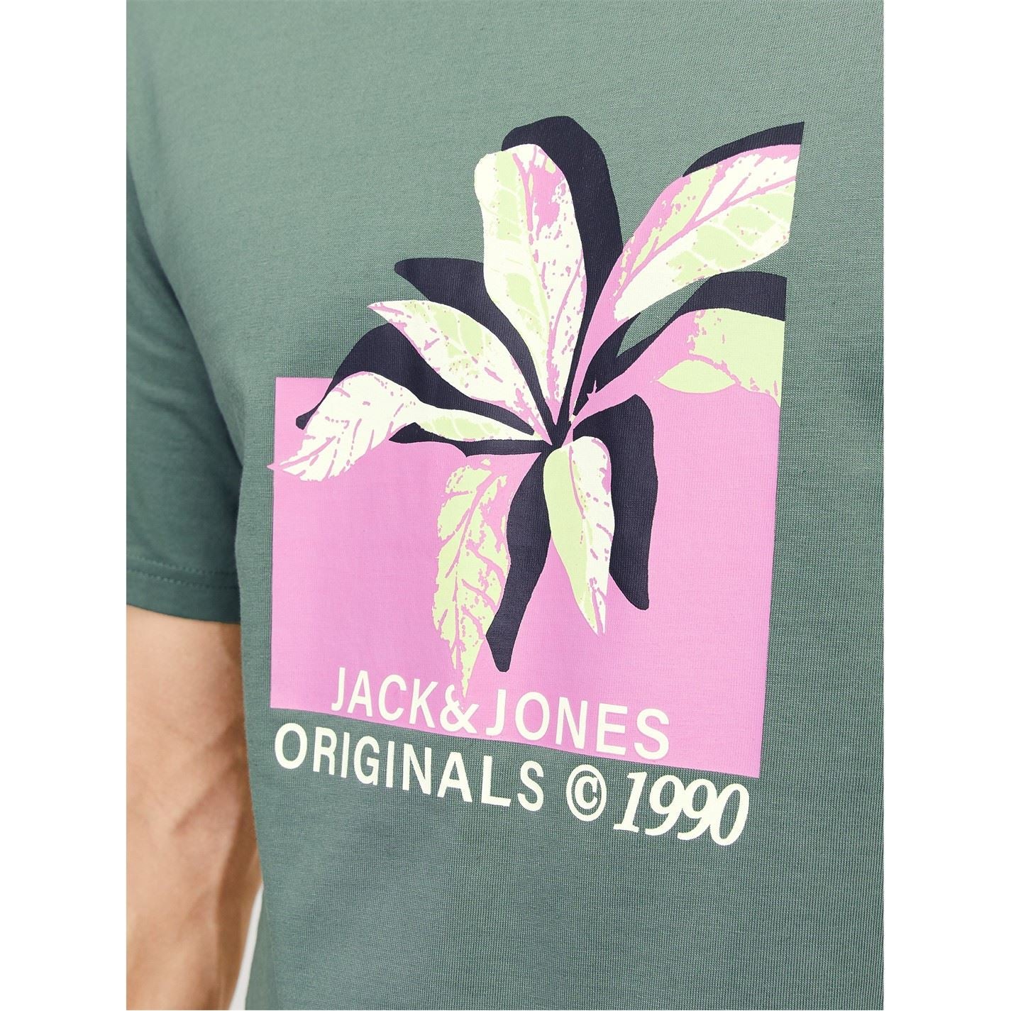 Jack and Jones Crew Neck Regular Fit Short Sleeve T-Shirt