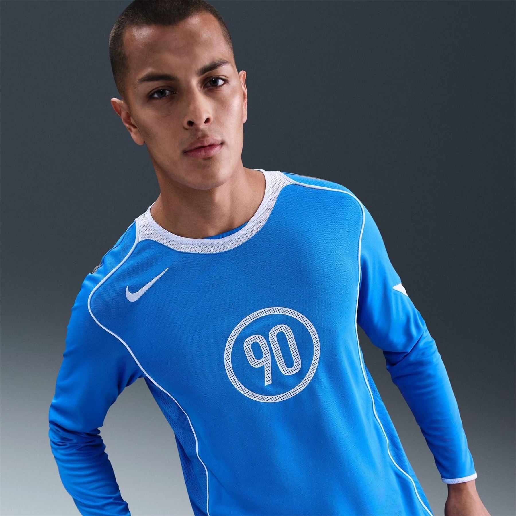 Nike T90 Energy Crew Neck Long Sleeve Competition T-Shirt
