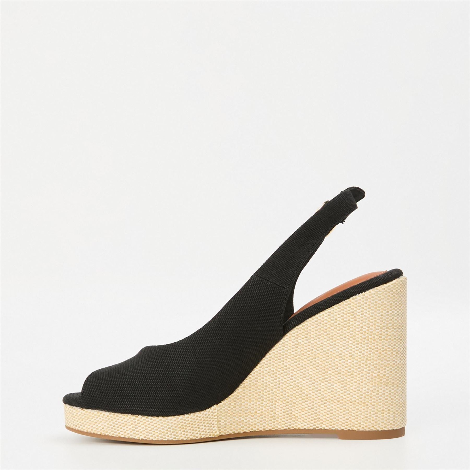 Tommy Hilfiger Elena Sling Back Wedges