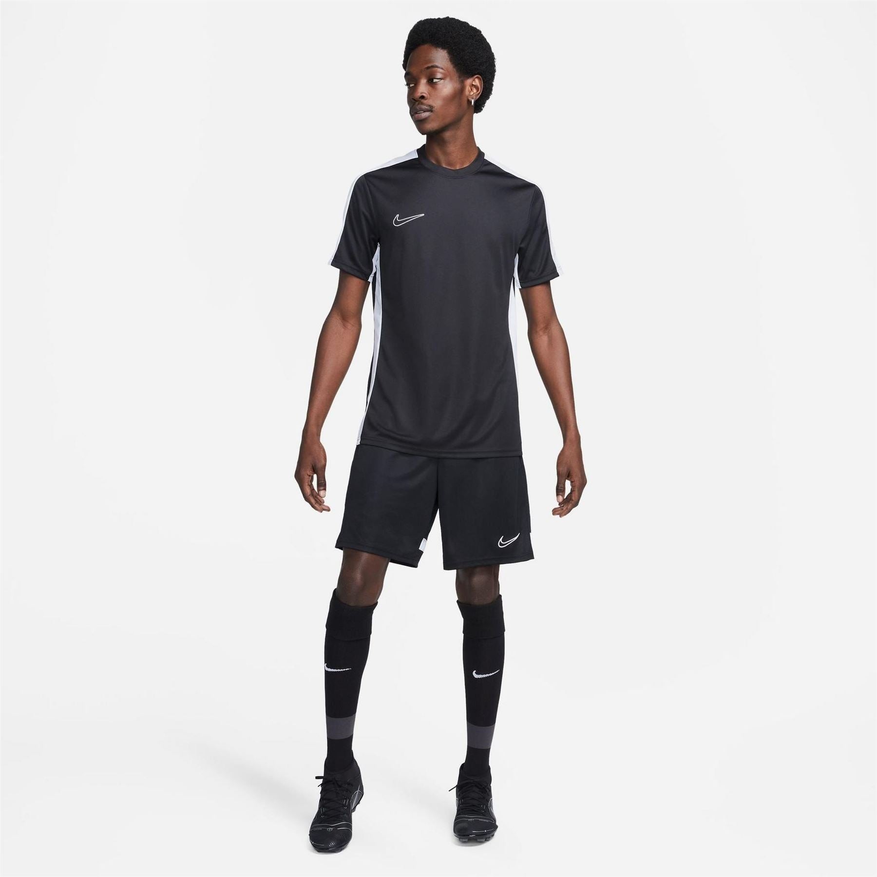 Nike Mens Dri Fit Academy Short Sleeve Football Top