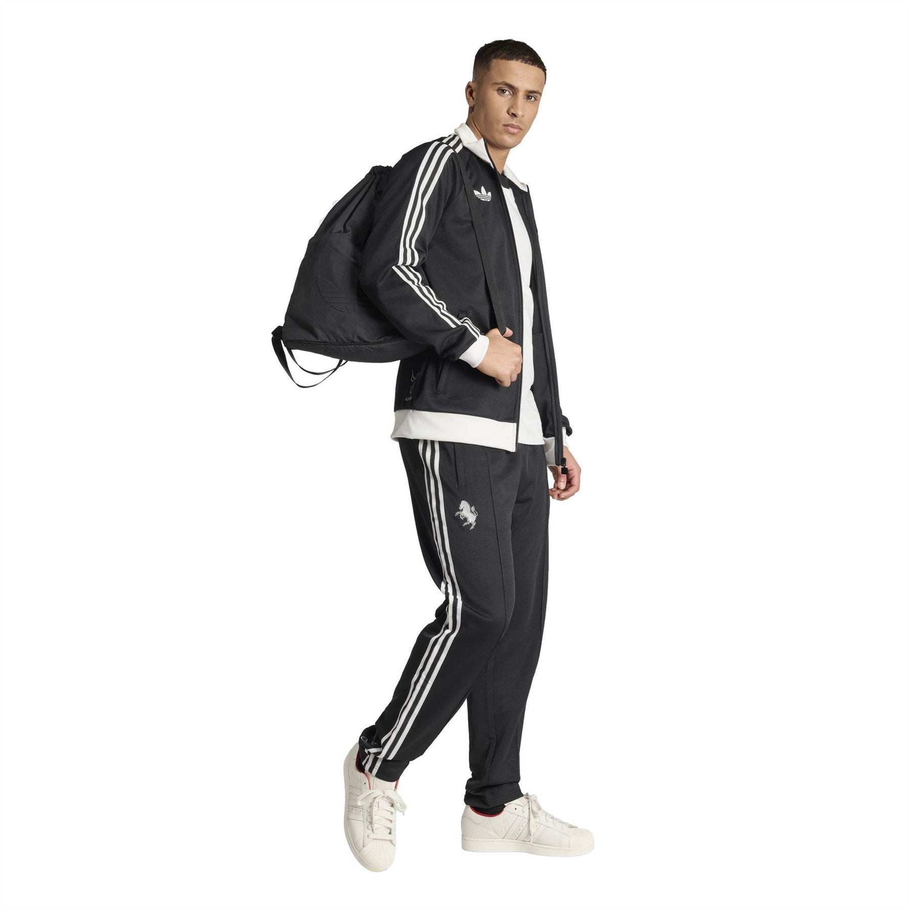 adidas Mens Juventus Originals Tracksuit Top 25 26