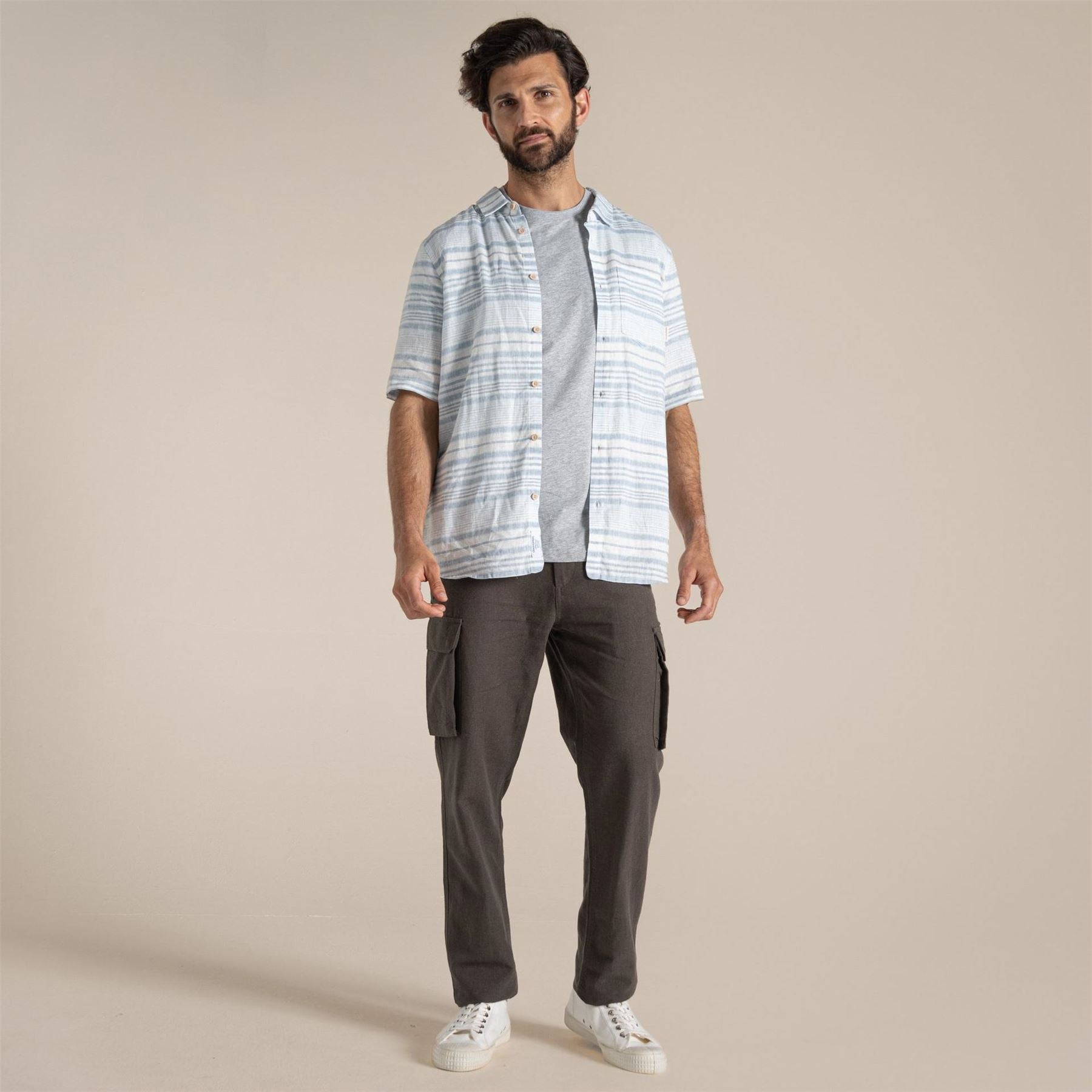 Craghoppers Collared Neck Shirt Collar Short Sleeve Shirt