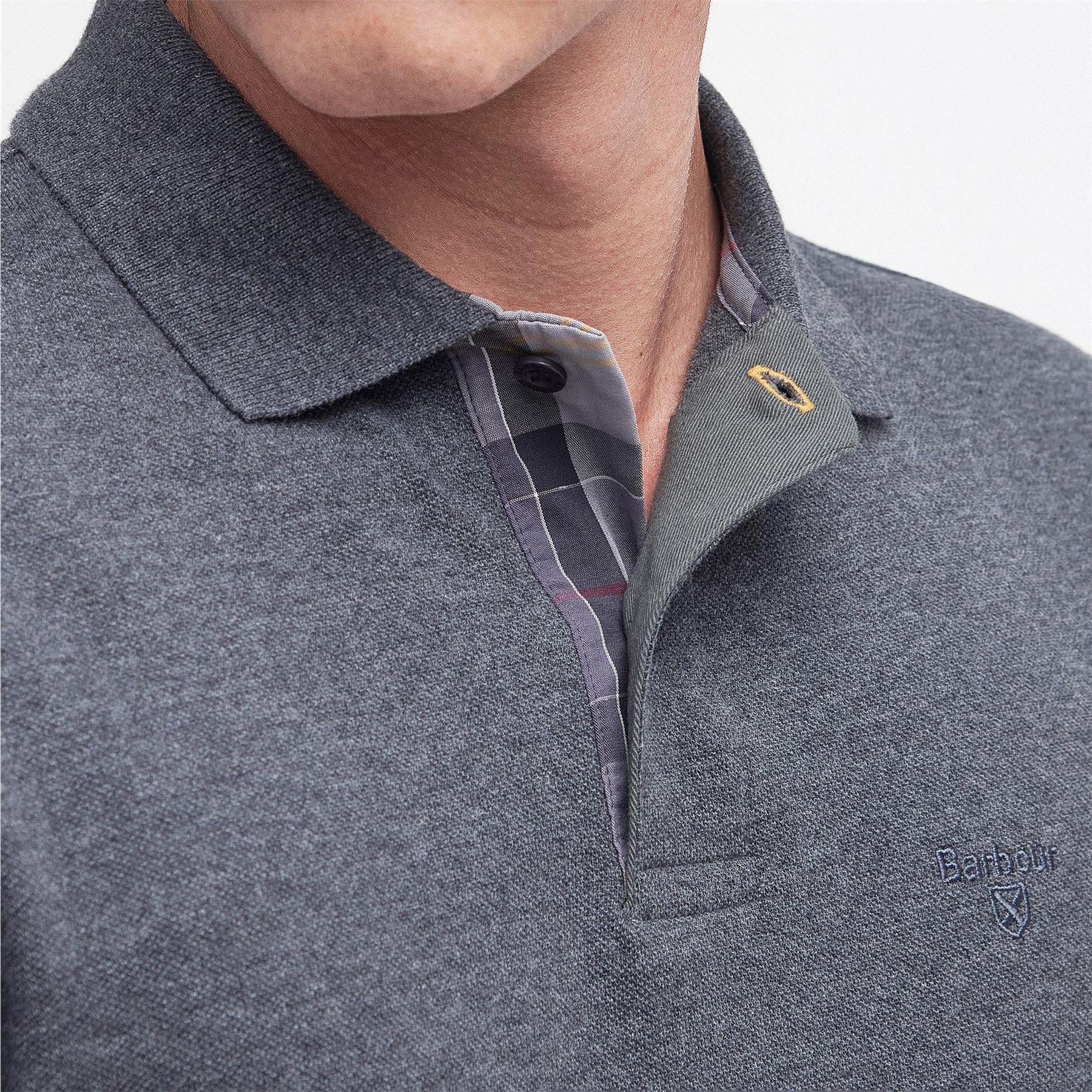 Barbour Long Sleeved Polo Shirt
