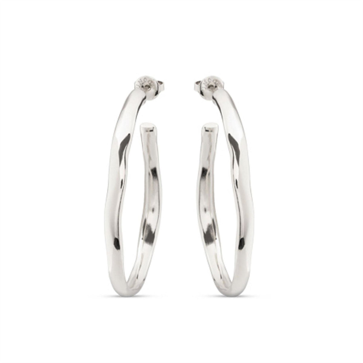 UNOde50 Sterling Silver Hoop Earings