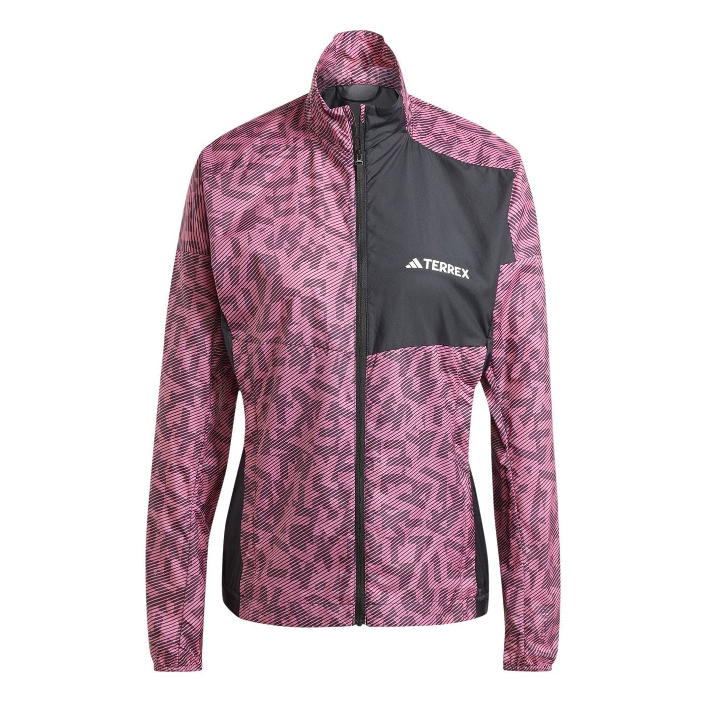 adidas Terrex Trail Water Resistant Long Sleeve Performance Running Jacket