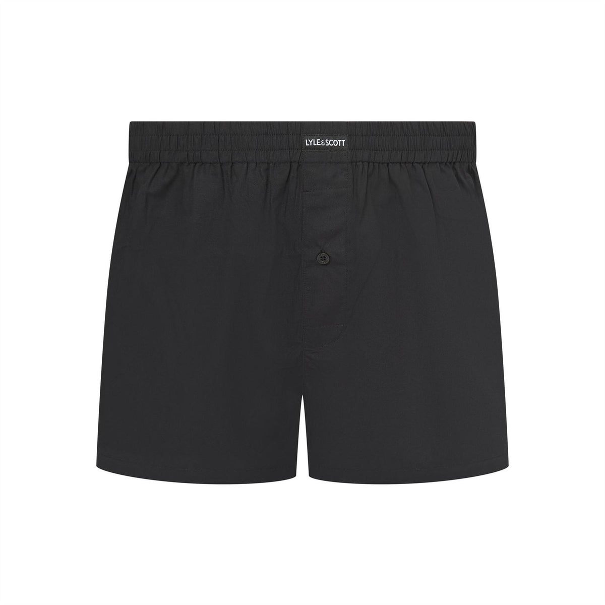Lyle and Scott 3 Pack Woven Plain Design Boxer Shorts