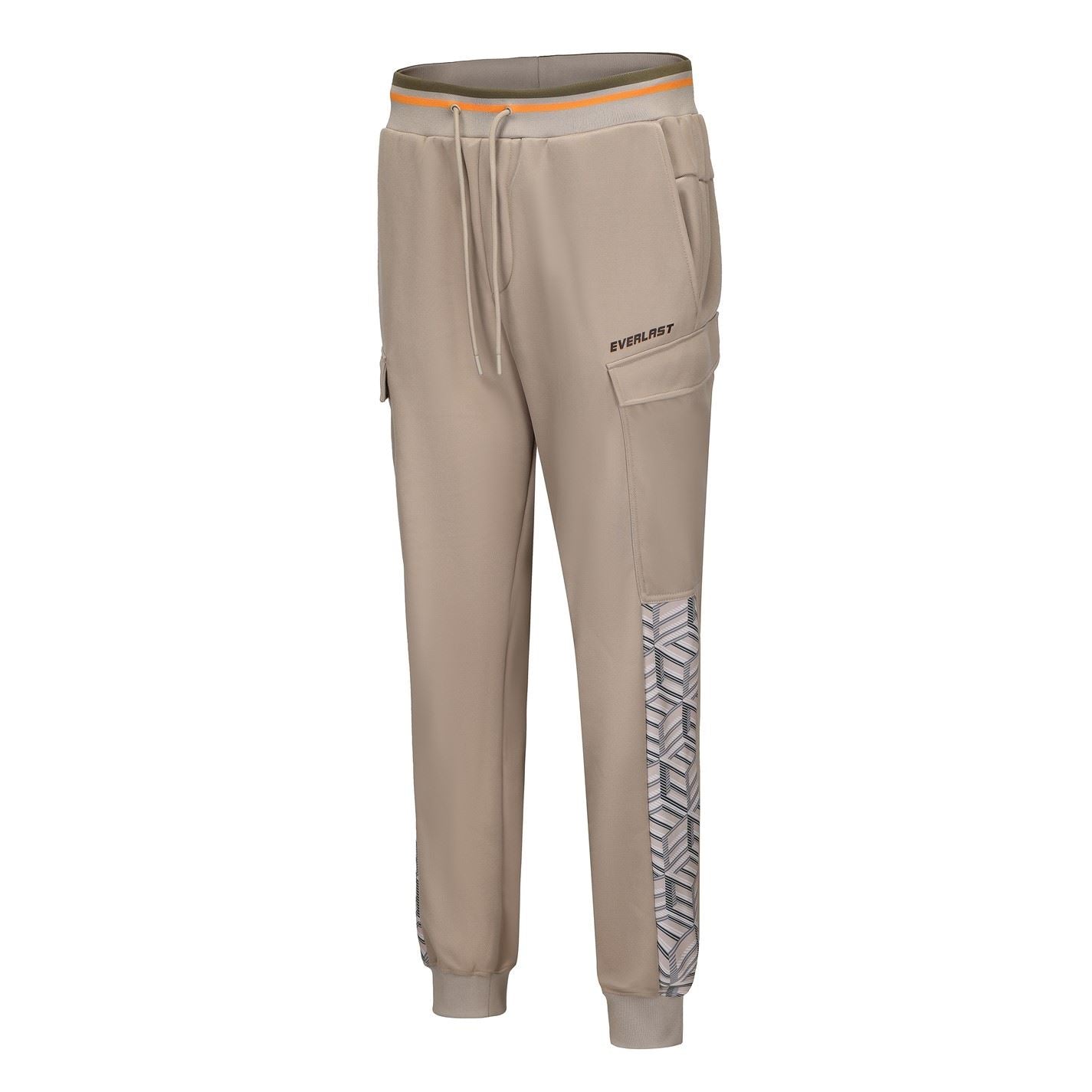 Everlast Trackst Geometric Patterned Slim Joggers