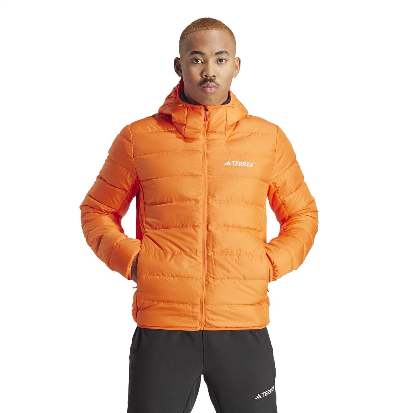 adidas Mens Terrex Multi Light Down Hooded Jacket – Lovell Sports - Main Image