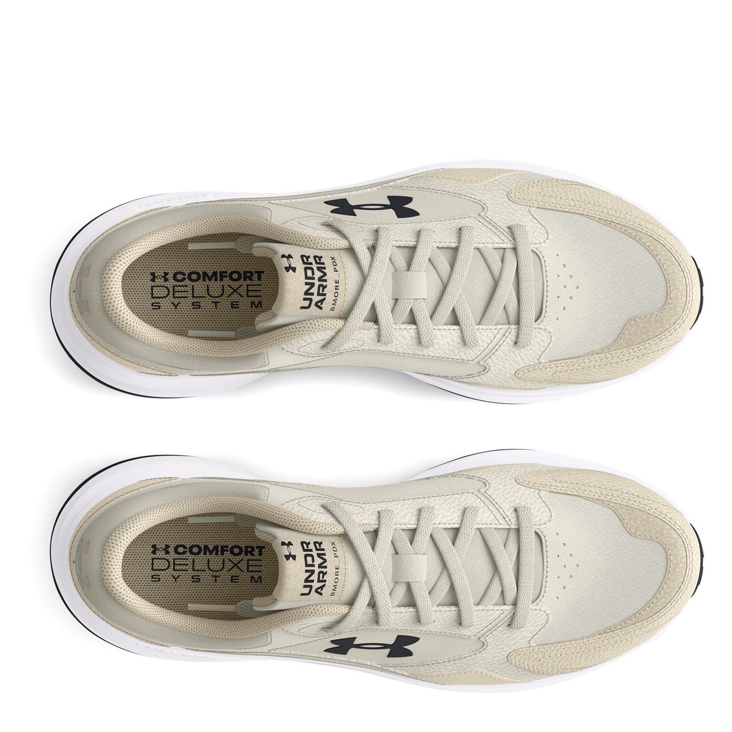 Under Armour Edge Leather Lace-Up Low Top Sneakers