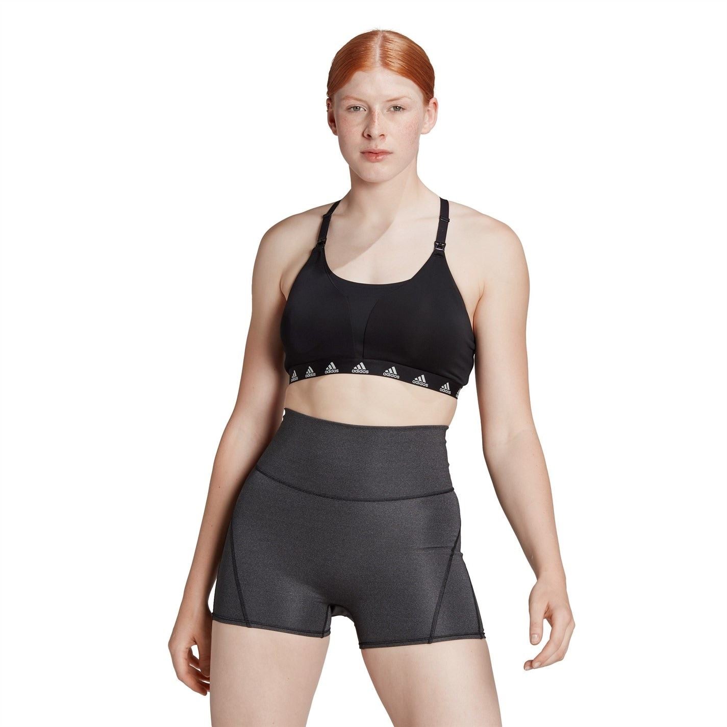 adidas Womens Grow Positivity Everyday Light Support Nursing Bra