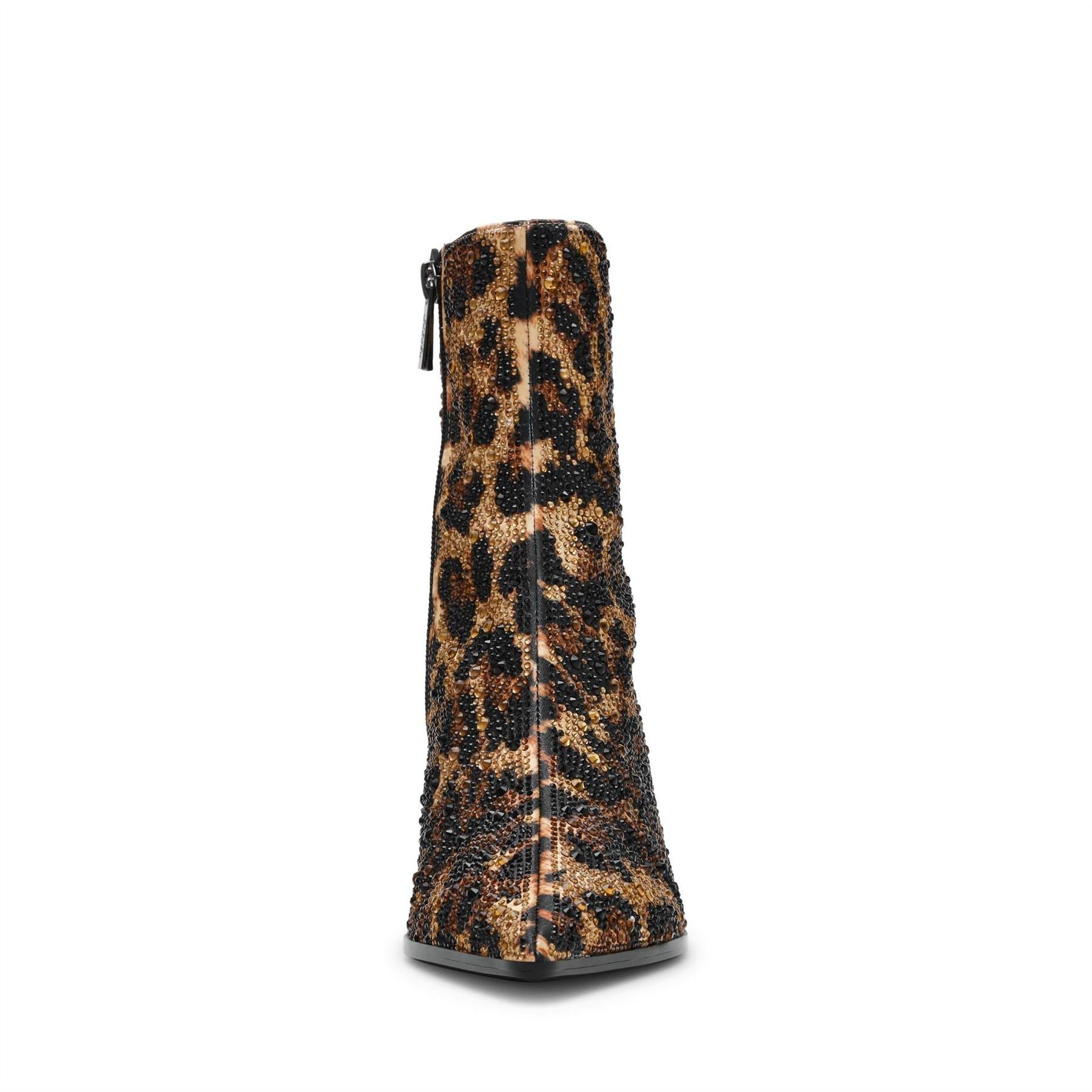 Steve Madden Leopard Patterned Ankle Stiletto Heel Boots