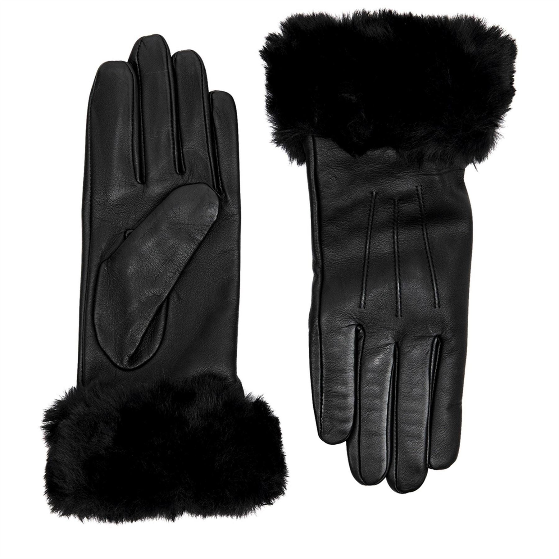 Dents Harisheep Faux Fur Cuff