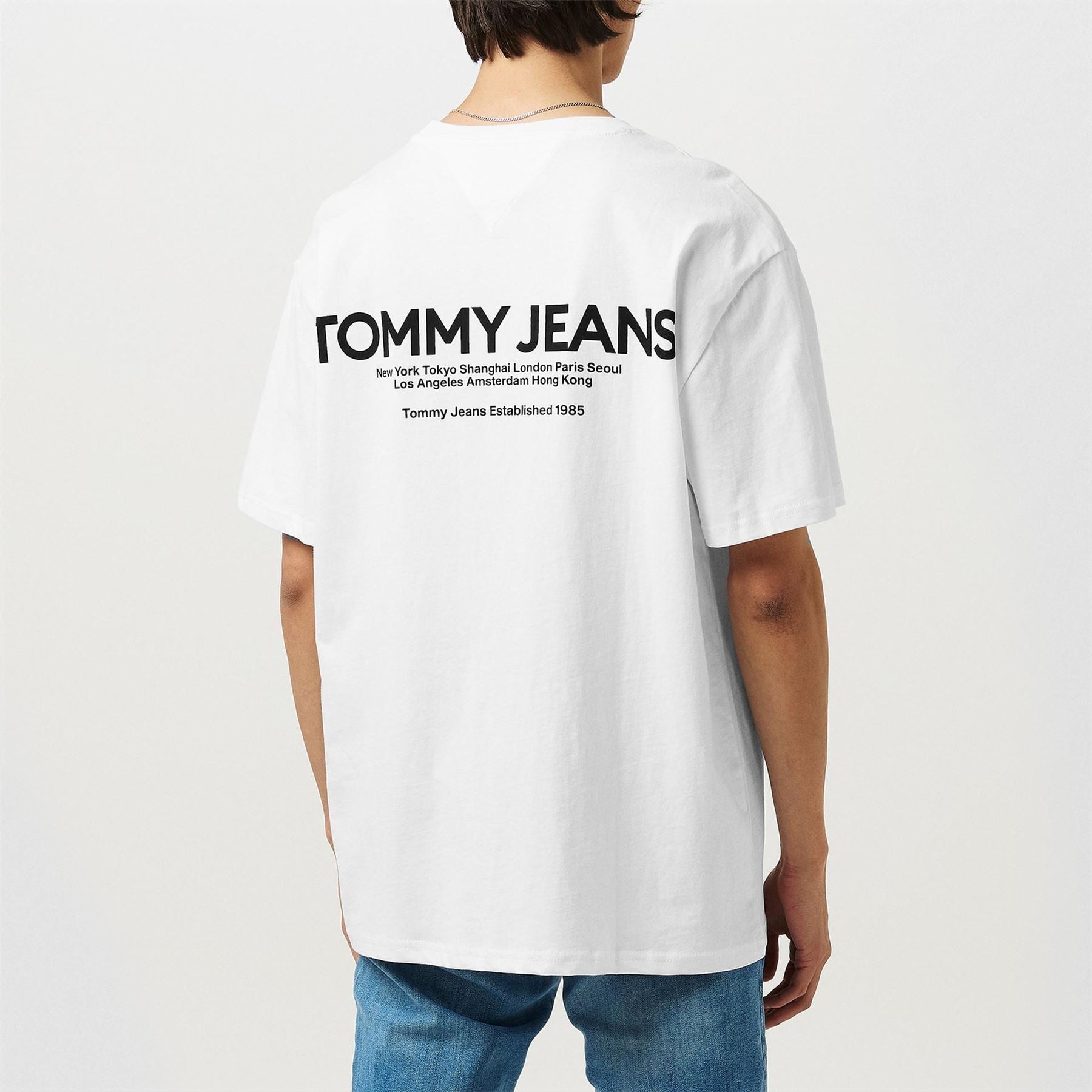 Tommy Jeans Flag Logo T-Shirt