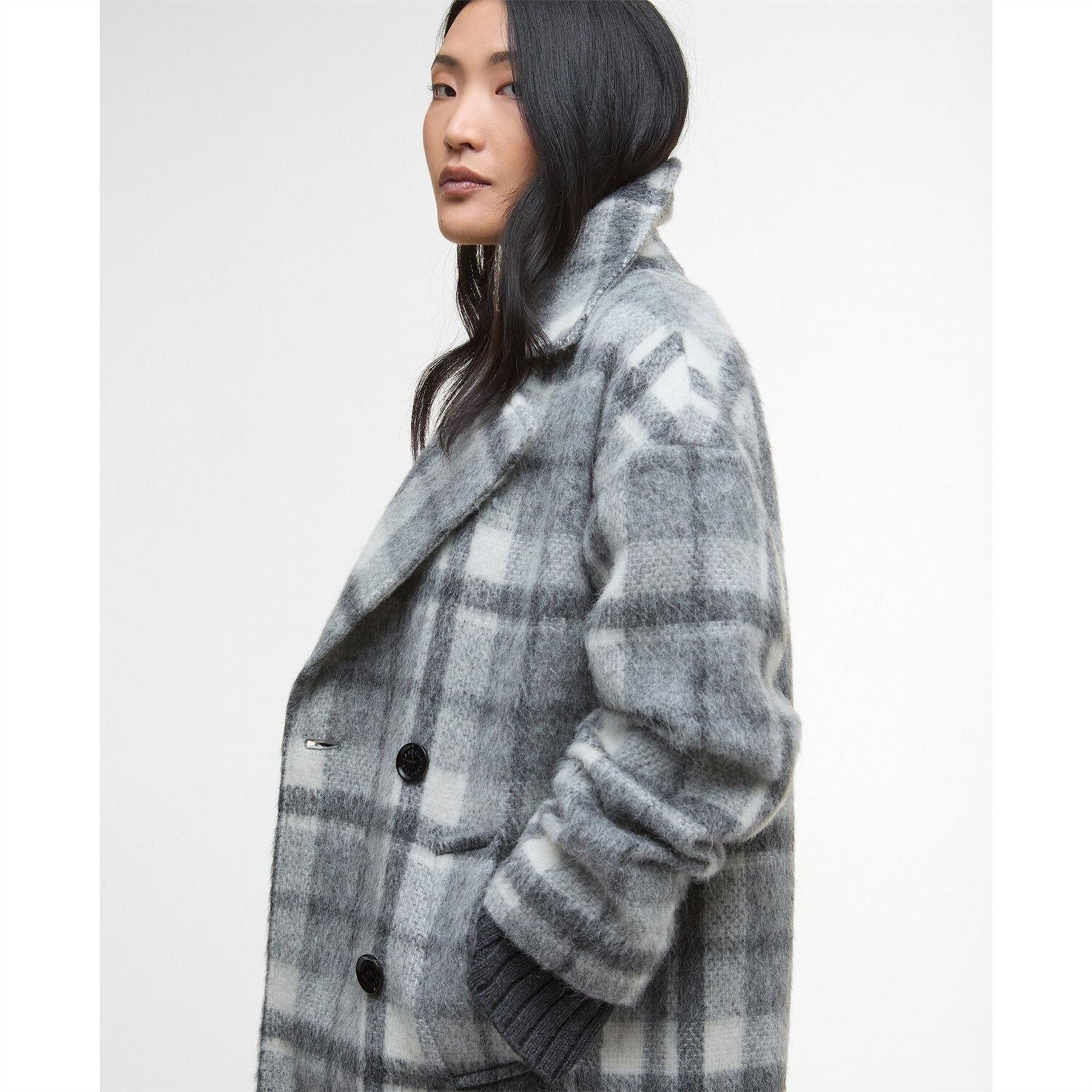 Barbour B.li Beattie Wool Overcoat