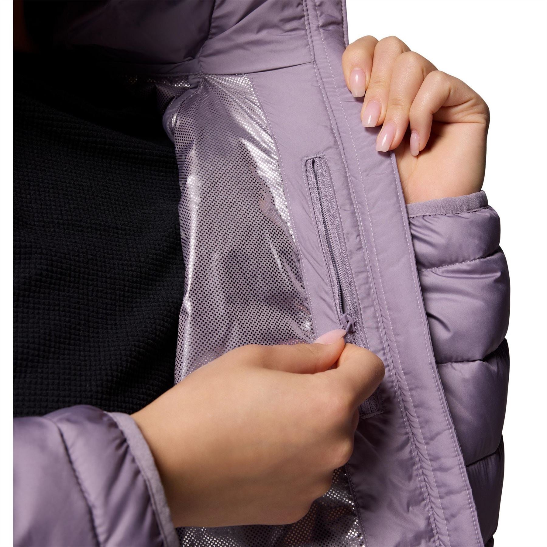 Columbia Powder Lite II Water and Wind Resistant Long Sleeve Insulated Puffer Jacket