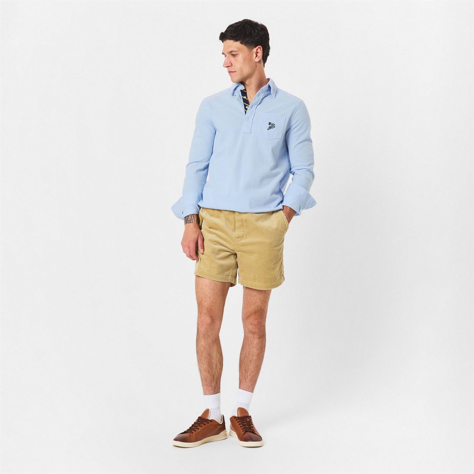 Polo Ralph Lauren Regular Fit Cuff Sleeve Button Down Collar Shirt