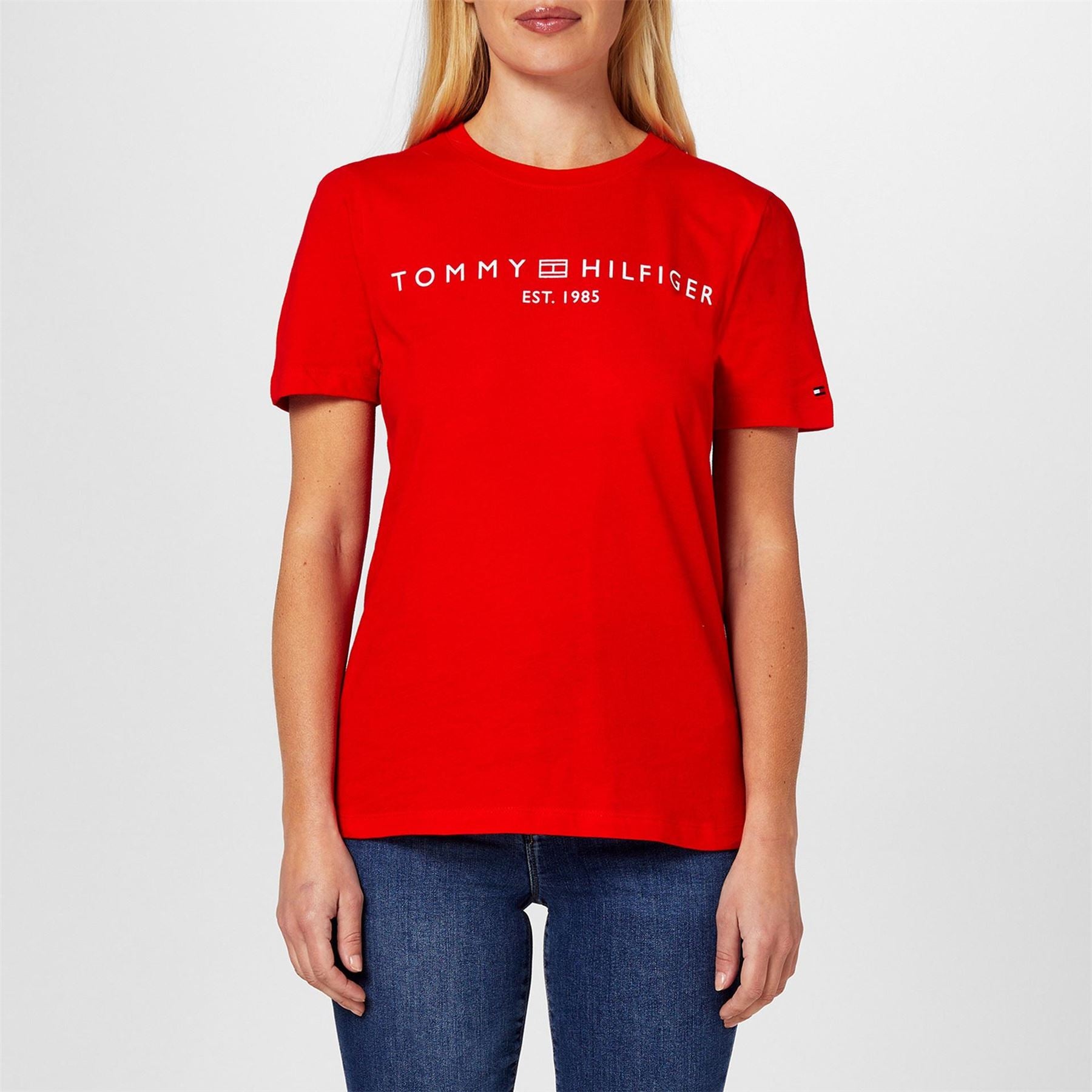 Tommy Hilfiger Regular Fit Crew Neck Short Sleeve T-Shirt