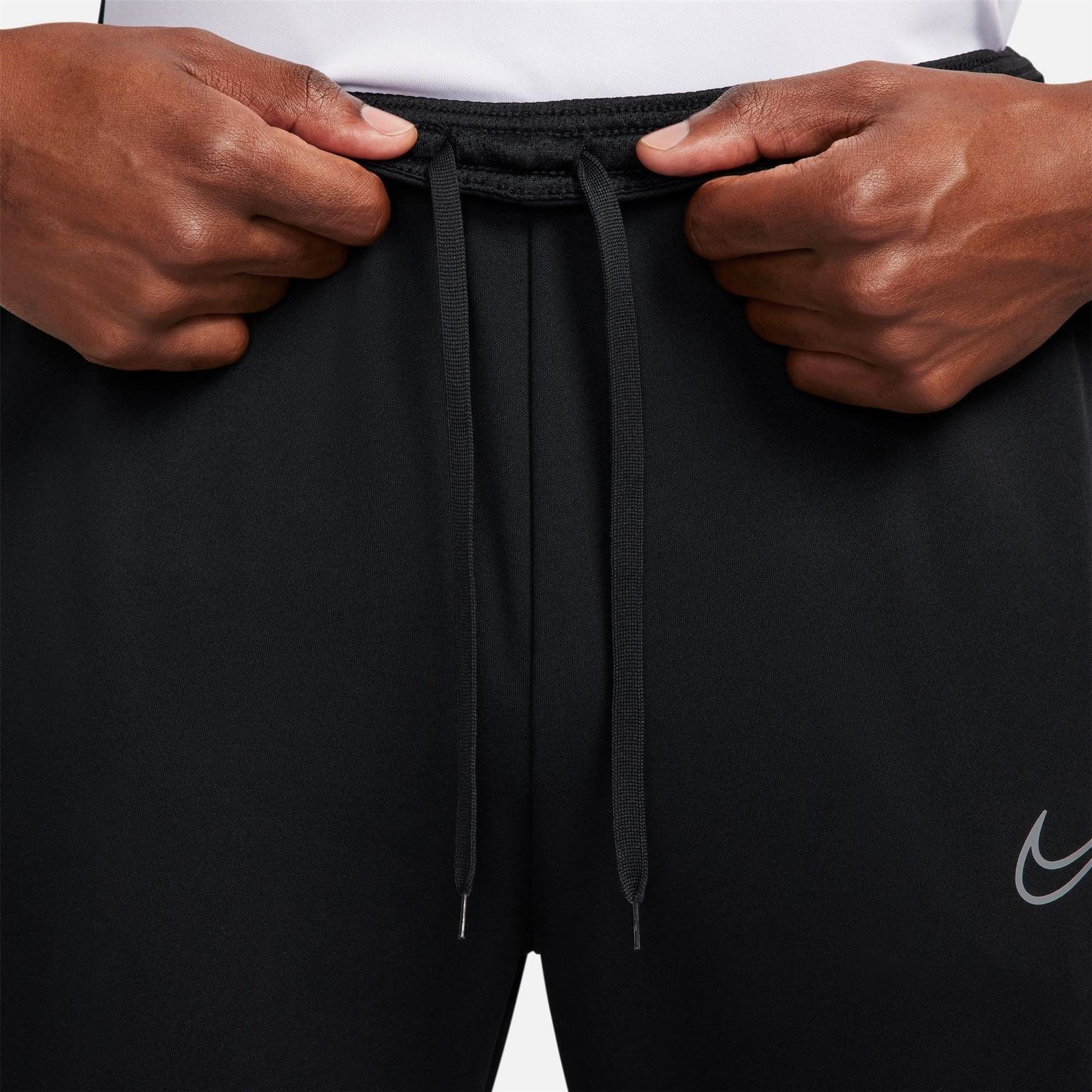 Nike Acad Solid Patterned Slim Track Pants