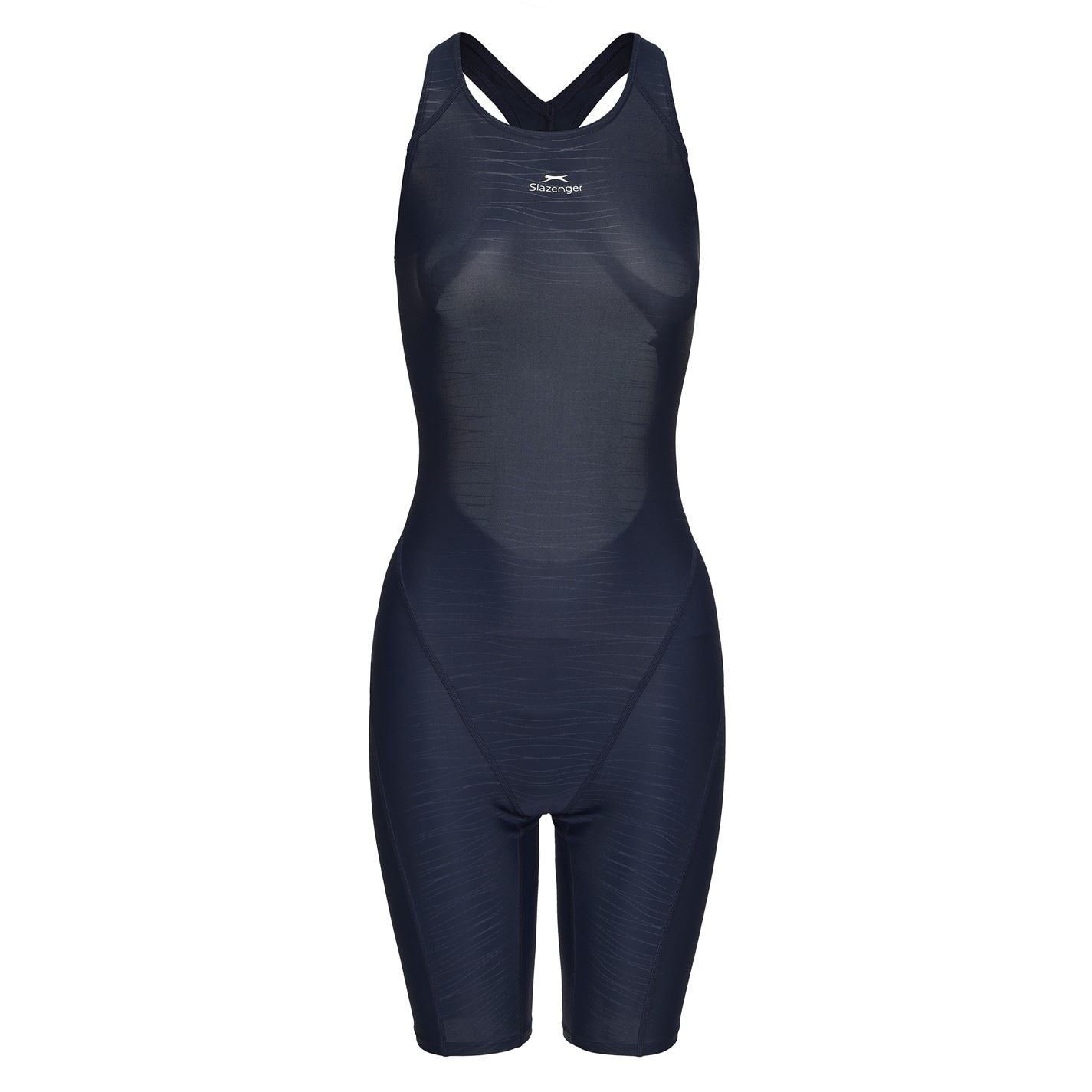 Slazenger Knee Length Swimsuit Ladies
