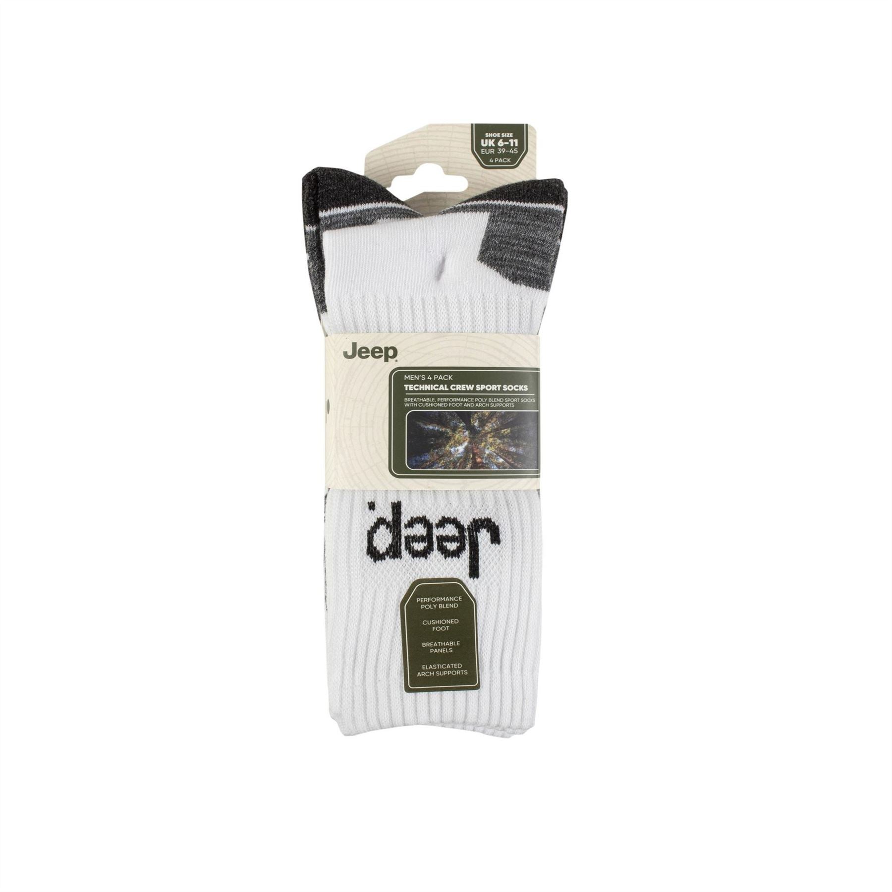 Jeep Sport Crew Socks